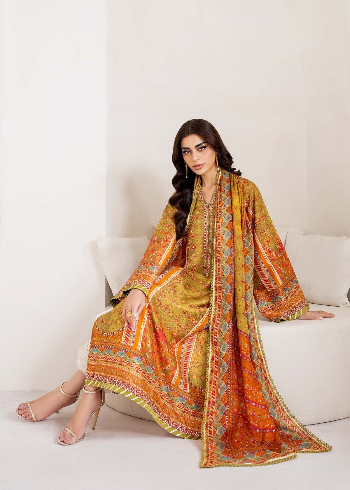 Kanwal Malik | Rosalia Silk Eid 25 | Elise by Kanwal Malik - Designer Dress - Type: Ladies Clothes - Available at Libayah - 100% Original