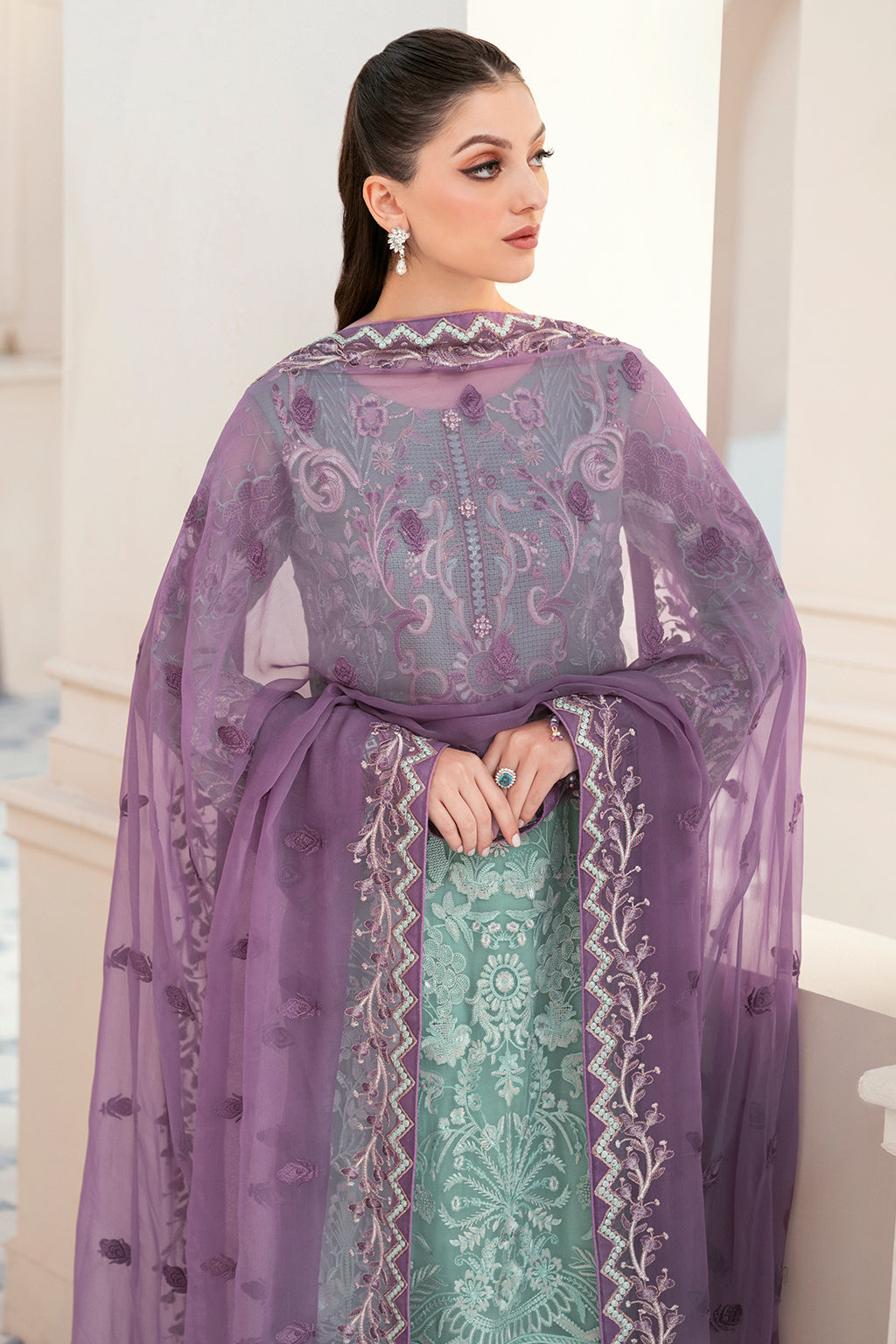 Ramsha | Rangoon Chiffon Collection 24 | D-902 by Ramsha - Designer Dress - Type: Ladies Clothes - Available at Libayah - 100% Original