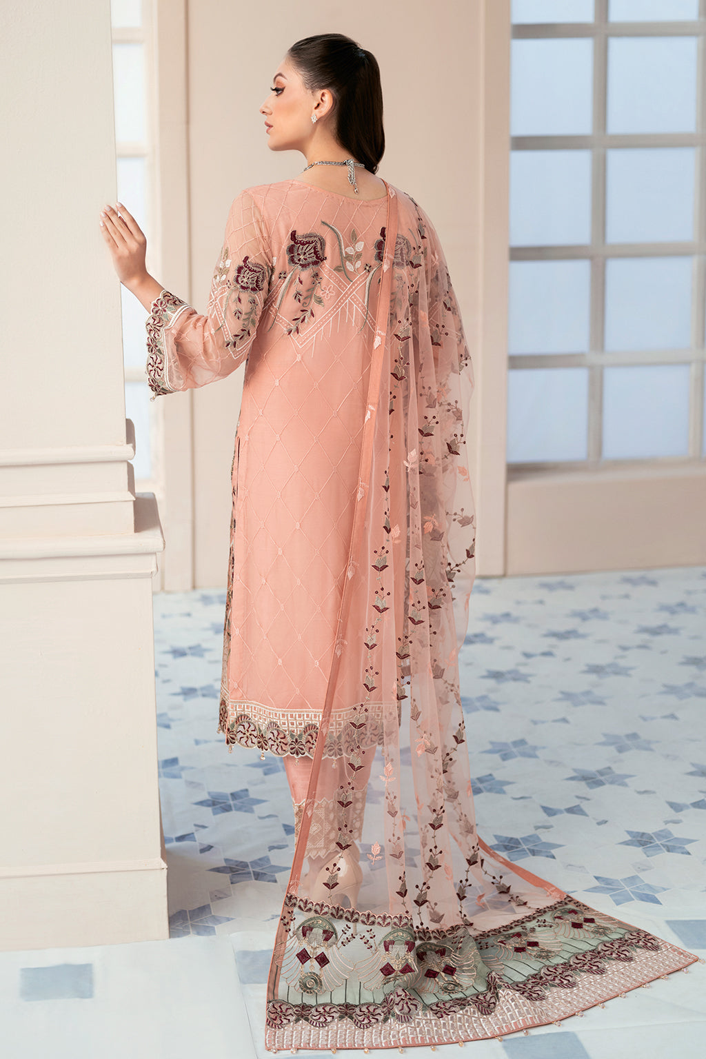 Ramsha | Rangoon Chiffon Collection 24 | D-901 by Ramsha - Designer Dress - Type: Ladies Clothes - Available at Libayah - 100% Original
