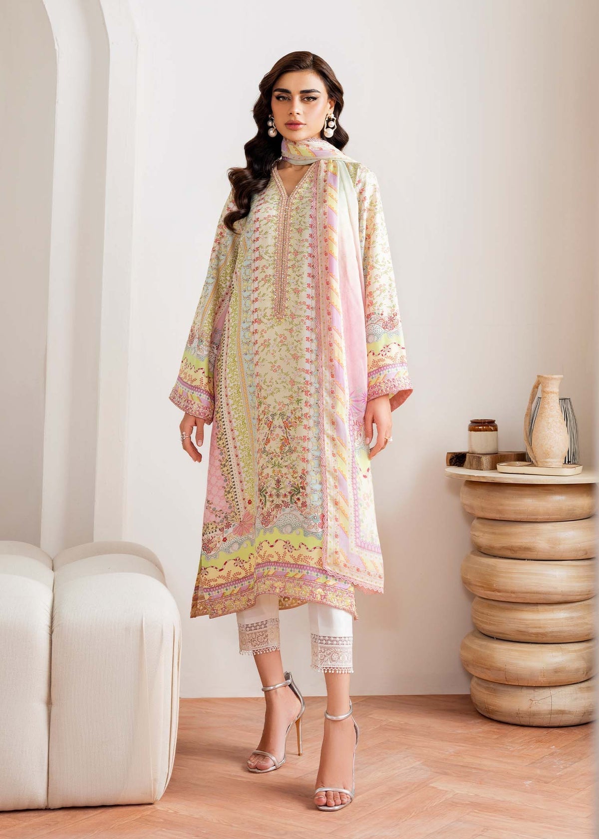 Kanwal Malik | Rosalia Silk Eid 25 | Seris by Kanwal Malik - Designer Dress - Type: Ladies Clothes - Available at Libayah - 100% Original
