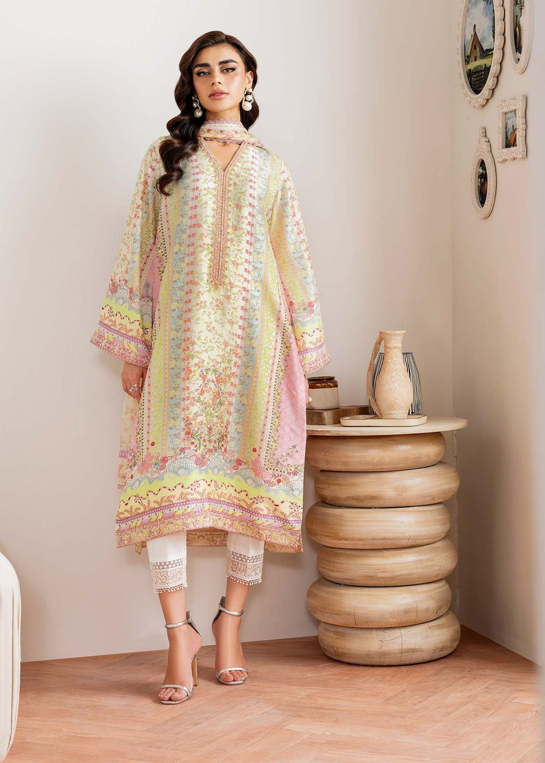 Kanwal Malik | Rosalia Silk Eid 25 | Seris by Kanwal Malik - Designer Dress - Type: Ladies Clothes - Available at Libayah - 100% Original