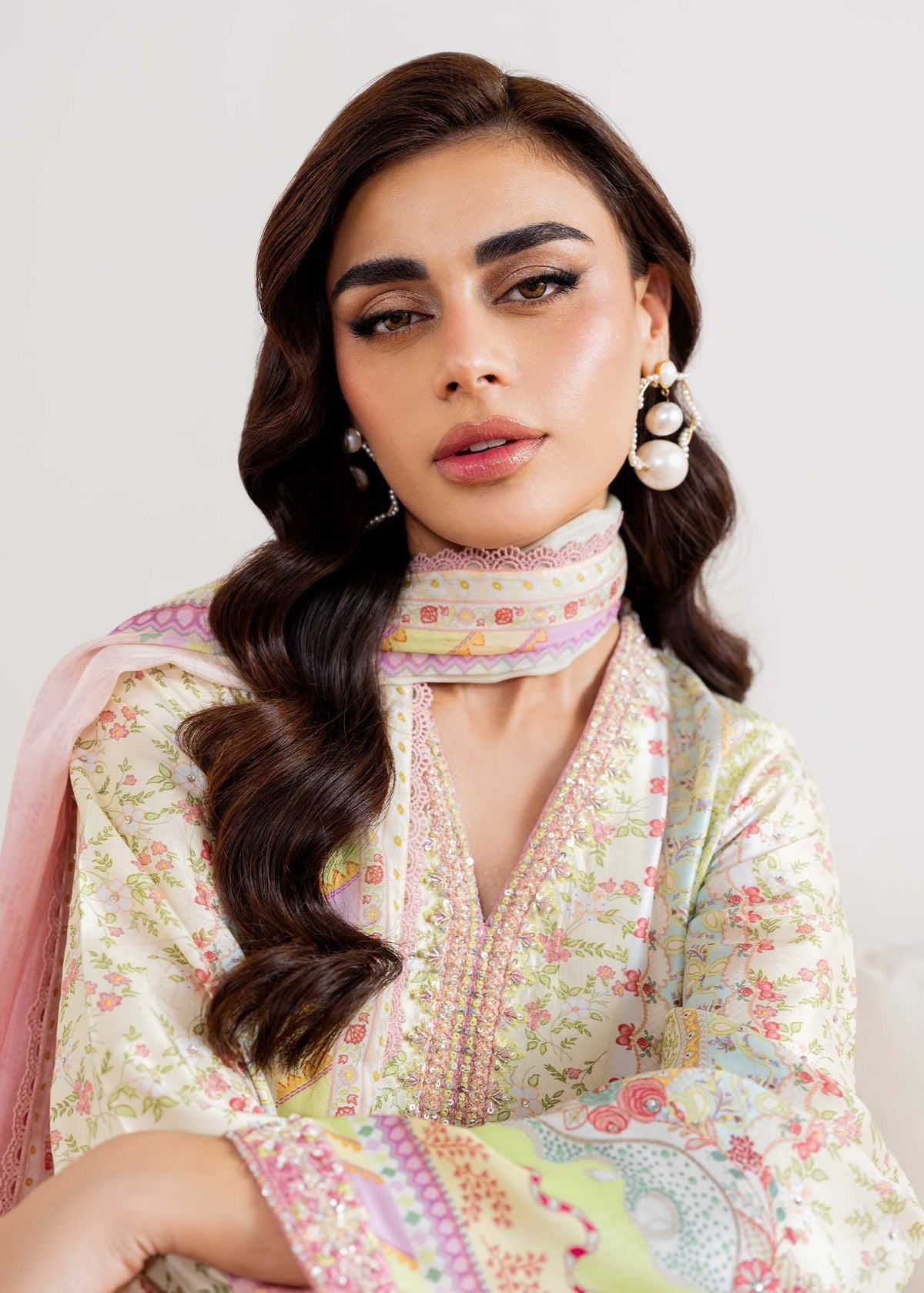 Kanwal Malik | Rosalia Silk Eid 25 | Seris by Kanwal Malik - Designer Dress - Type: Ladies Clothes - Available at Libayah - 100% Original