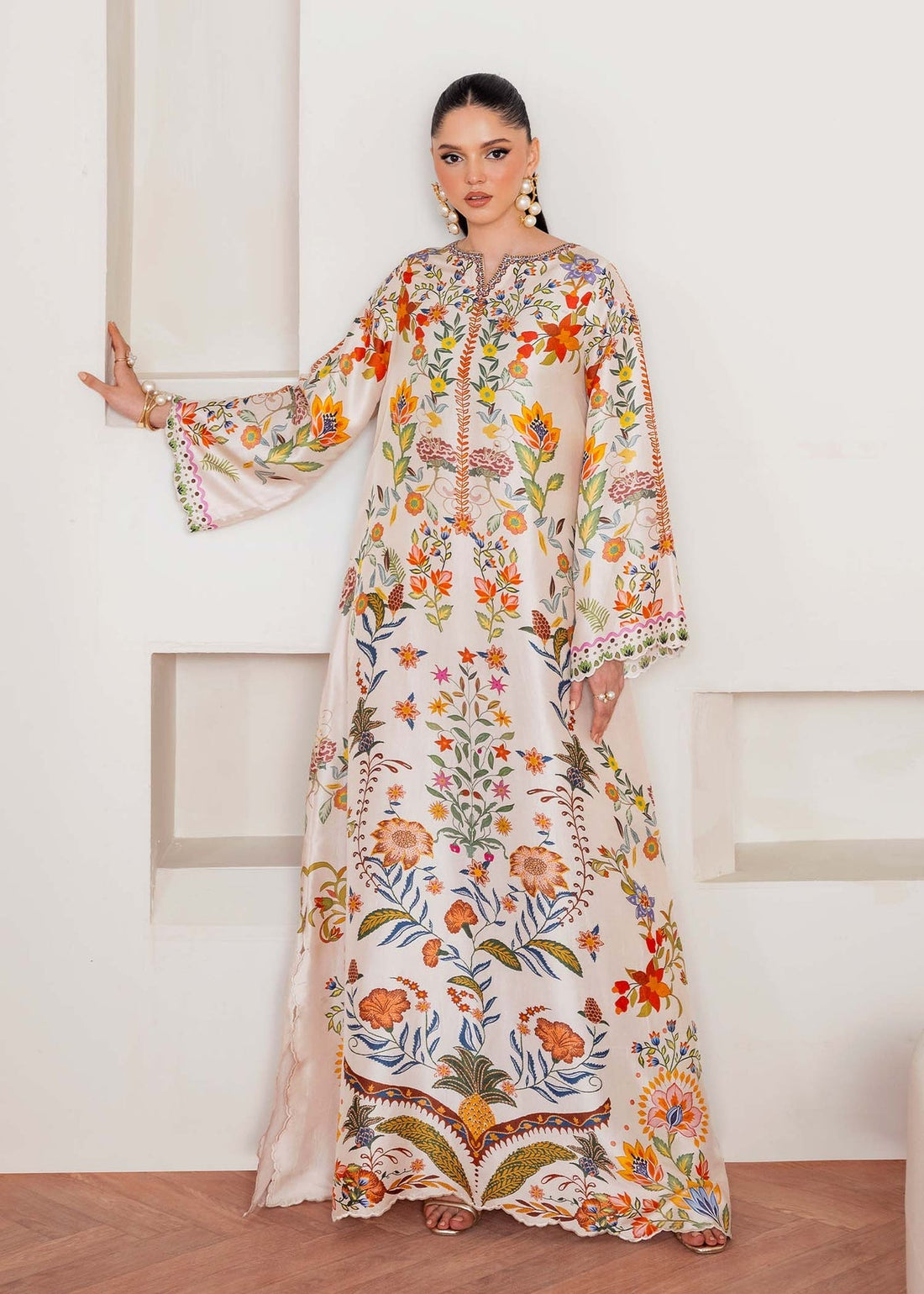 Kanwal Malik | Rosalia Silk Eid 25 | Celia by Kanwal Malik - Designer Dress - Type: Ladies Clothes - Available at Libayah - 100% Original
