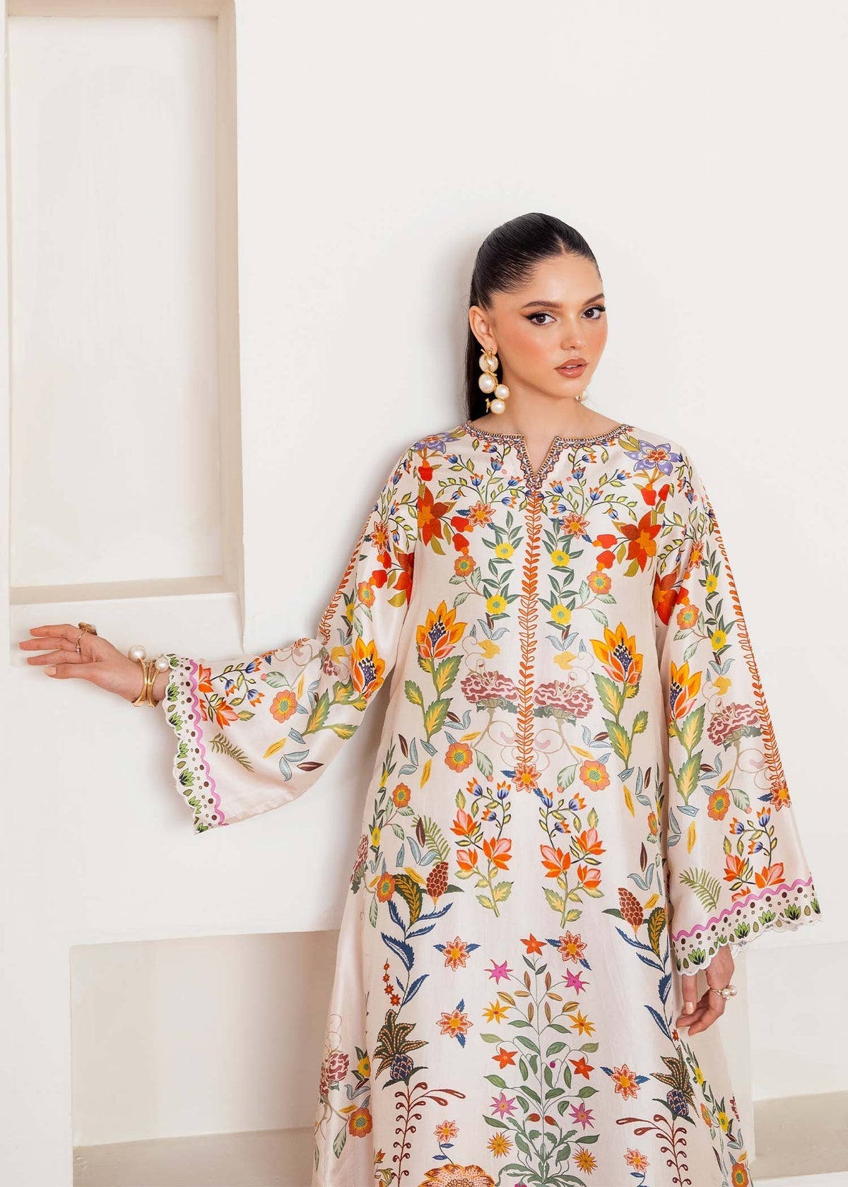 Kanwal Malik | Rosalia Silk Eid 25 | Celia by Kanwal Malik - Designer Dress - Type: Ladies Clothes - Available at Libayah - 100% Original