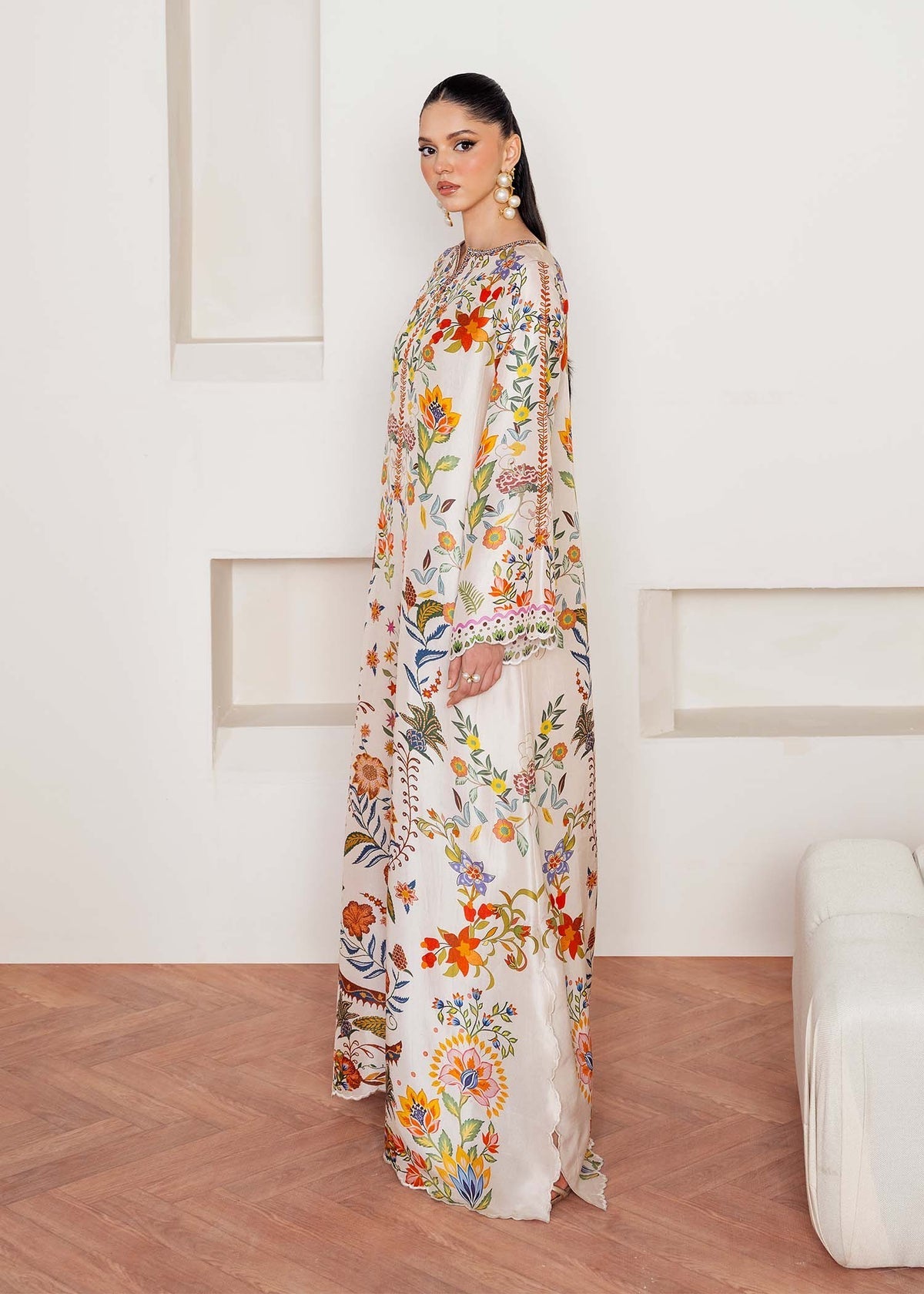 Kanwal Malik | Rosalia Silk Eid 25 | Celia by Kanwal Malik - Designer Dress - Type: Ladies Clothes - Available at Libayah - 100% Original