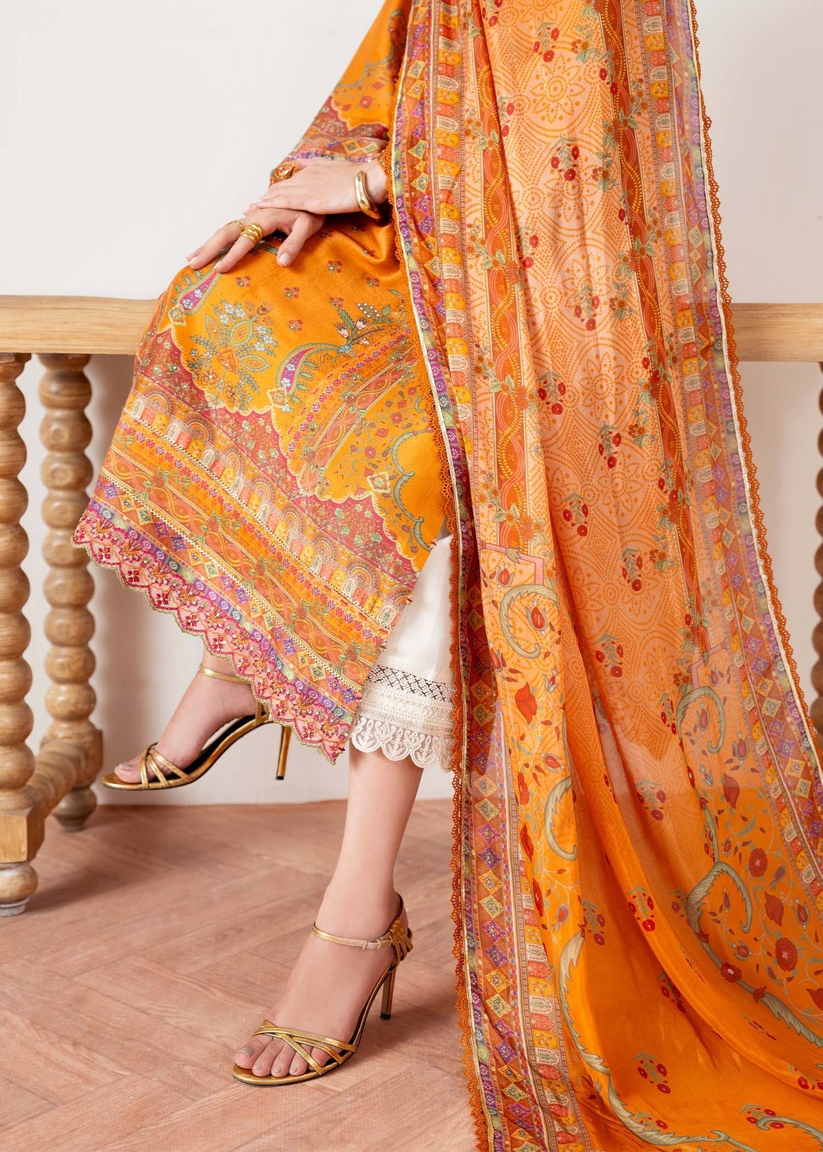 Kanwal Malik | Rosalia Silk Eid 25 | Kira by Kanwal Malik - Designer Dress - Type: Ladies Clothes - Available at Libayah - 100% Original