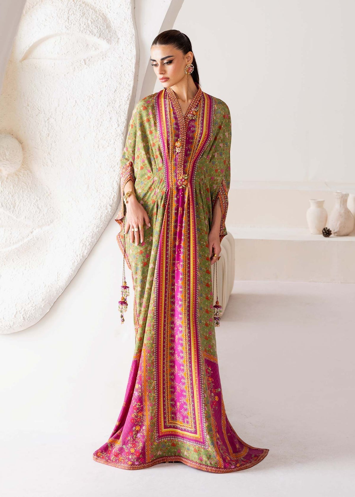 Kanwal Malik | Rosalia Silk Eid 25 | Deja by Kanwal Malik - Designer Dress - Type: Ladies Clothes - Available at Libayah - 100% Original