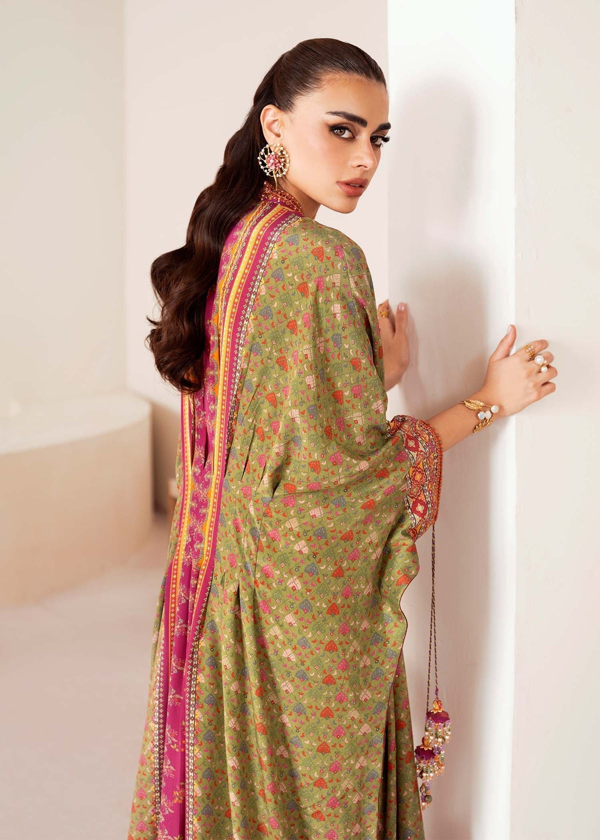 Kanwal Malik | Rosalia Silk Eid 25 | Deja by Kanwal Malik - Designer Dress - Type: Ladies Clothes - Available at Libayah - 100% Original