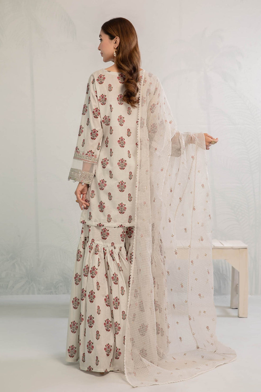 Maria B | Casual Pret 25 | DW-EA23-06R1 by Maria B - Designer Dress - Type: Ladies Clothes - Available at Libayah - 100% Original
