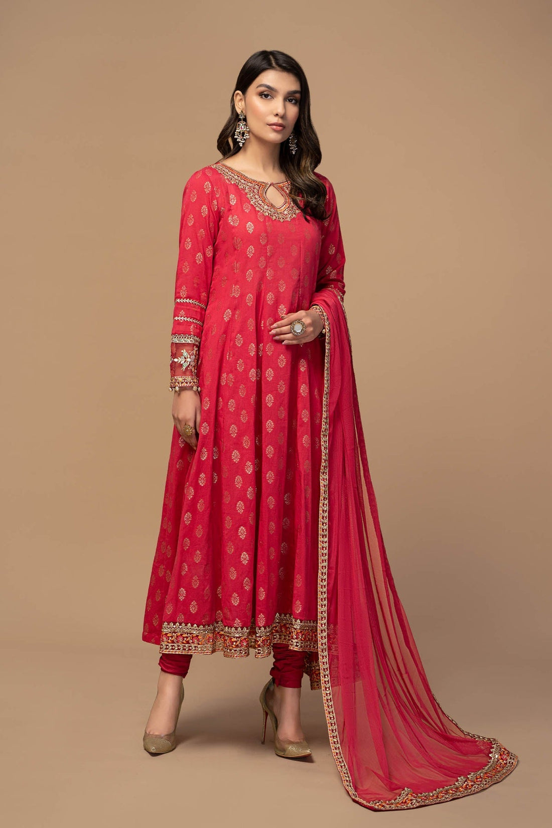 Maria B | Casual Pret 25 | DW-EF23-16R1 by Maria B - Designer Dress - Type: Ladies Clothes - Available at Libayah - 100% Original