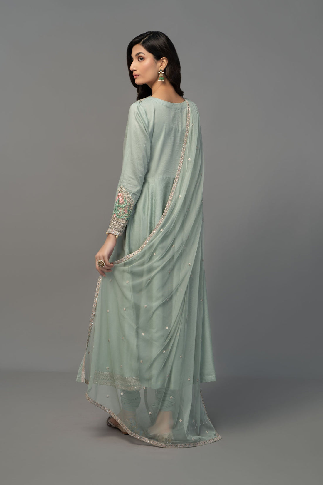 Maria B | Luxury Pret 25 | DW-EF23-38R1 by Maria B - Designer Dress - Type: Ladies Clothes - Available at Libayah - 100% Original