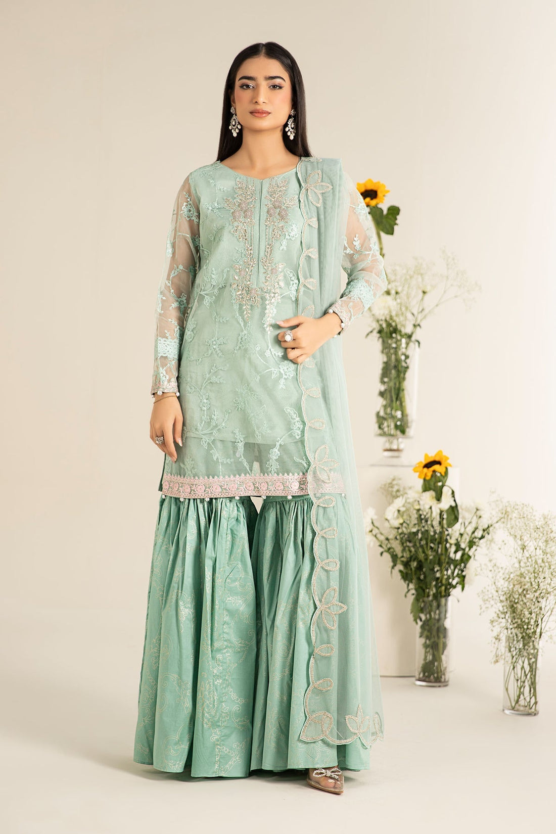 Maria B | Casual Pret 25 | DW-EF25-17 by Maria B - Designer Dress - Type: Ladies Clothes - Available at Libayah - 100% Original