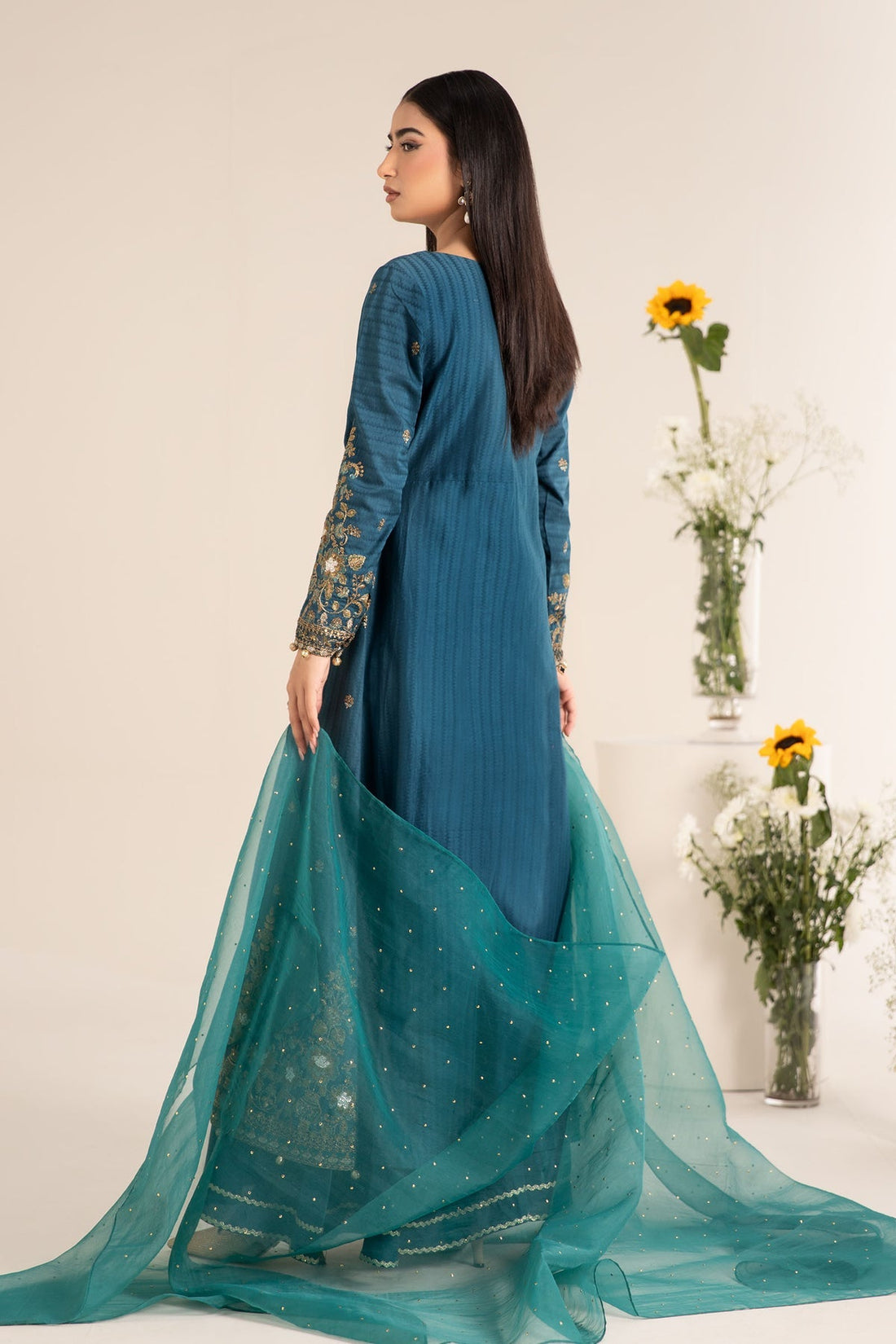 Maria B | Casual Pret 25 | DW-EF25-21 by Maria B - Designer Dress - Type: Ladies Clothes - Available at Libayah - 100% Original