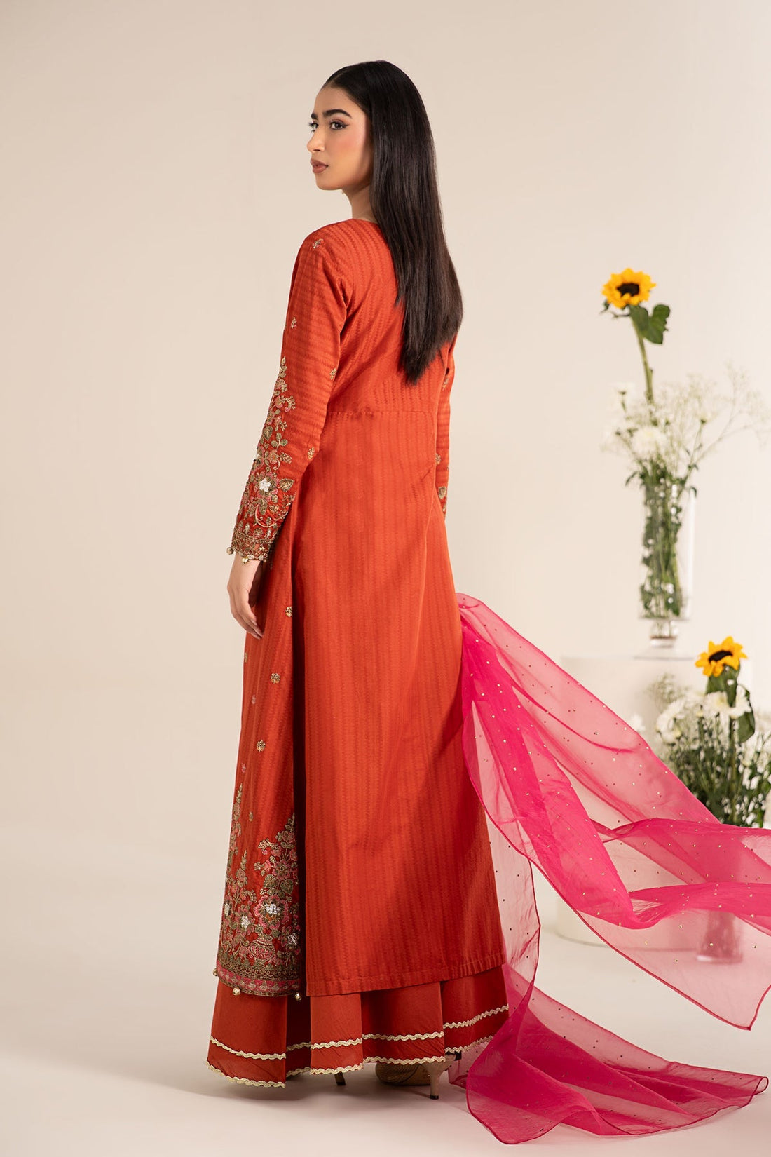 Maria B | Casual Pret 25 | DW-EF25-21 by Maria B - Designer Dress - Type: Ladies Clothes - Available at Libayah - 100% Original