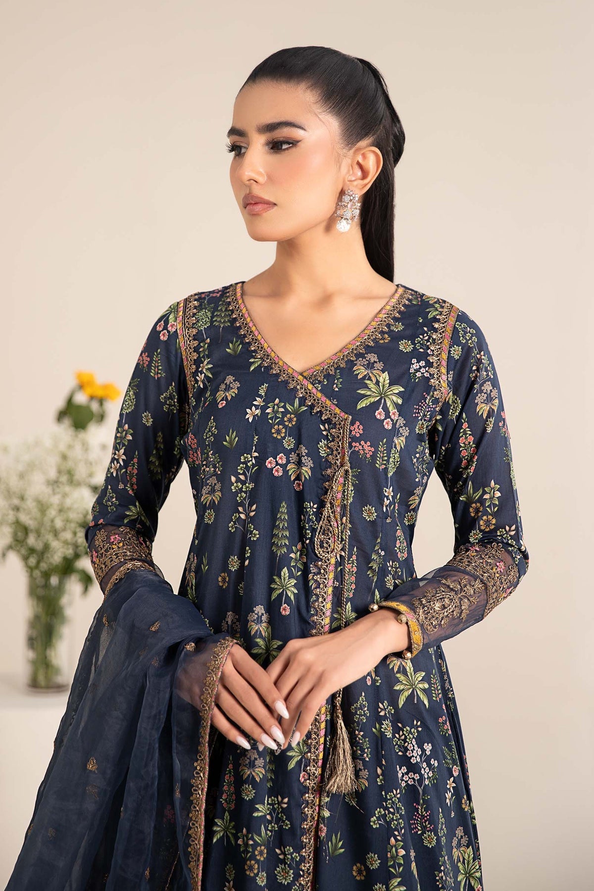 Maria B | Casual Pret 25 | DW-EF25-26 by Maria B - Designer Dress - Type: Ladies Clothes - Available at Libayah - 100% Original
