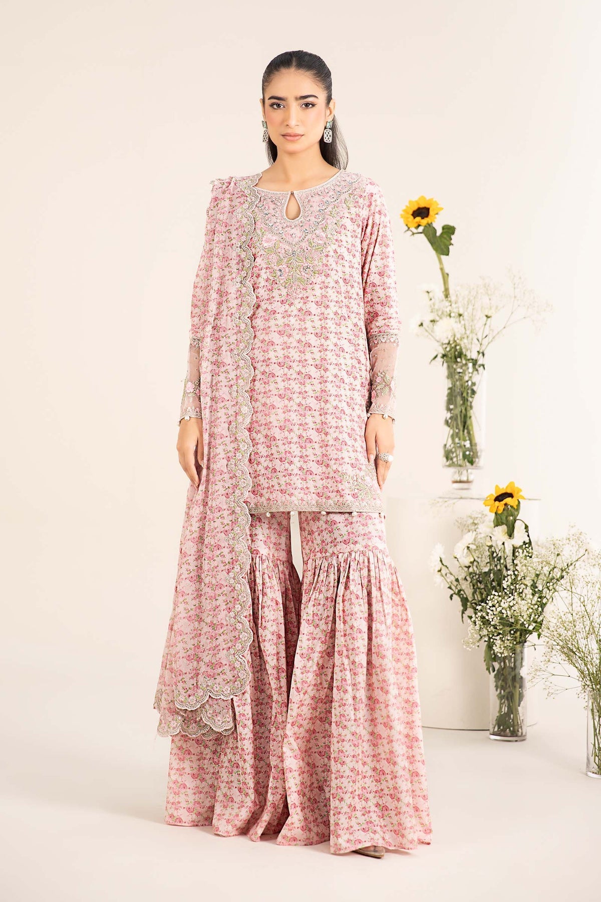 Maria B | Casual Pret 25 | DW-EF25-50 by Maria B - Designer Dress - Type: Ladies Clothes - Available at Libayah - 100% Original