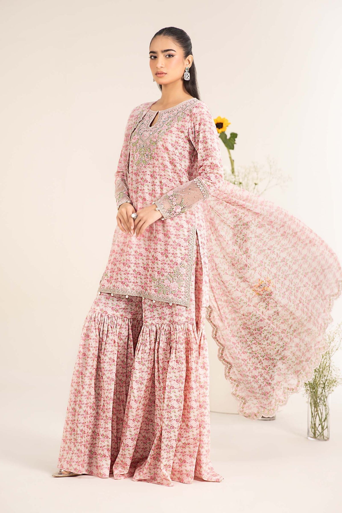 Maria B | Casual Pret 25 | DW-EF25-50 by Maria B - Designer Dress - Type: Ladies Clothes - Available at Libayah - 100% Original