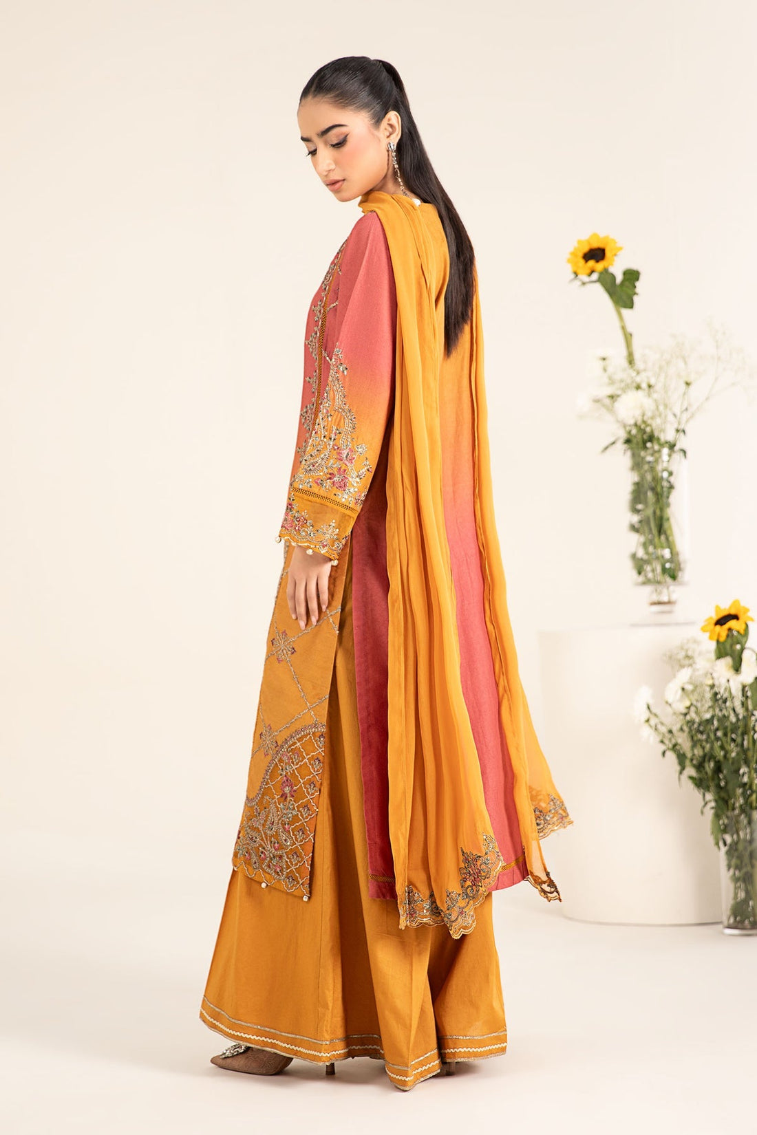 Maria B | Casual Pret 25 | DW-EF25-71 by Maria B - Designer Dress - Type: Ladies Clothes - Available at Libayah - 100% Original
