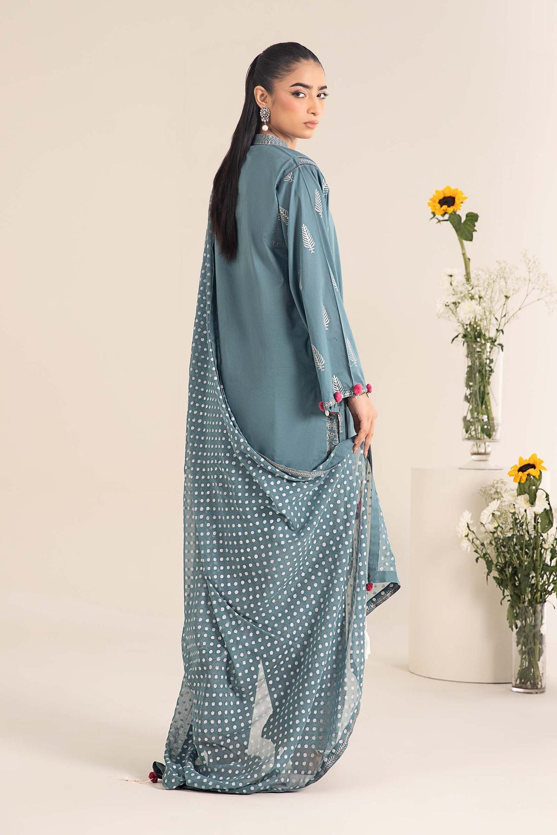 Maria B | Casual Pret 25 | DW-EF25-96 by Maria B - Designer Dress - Type: Ladies Clothes - Available at Libayah - 100% Original