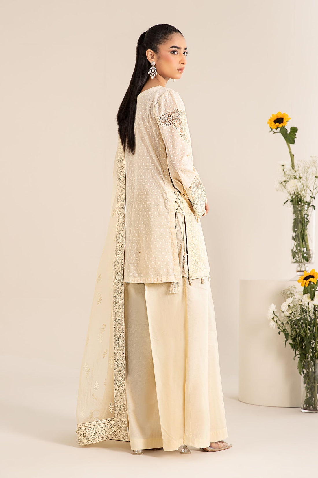Maria B | Casual Pret 25 | DW-EF25-99 by Maria B - Designer Dress - Type: Ladies Clothes - Available at Libayah - 100% Original