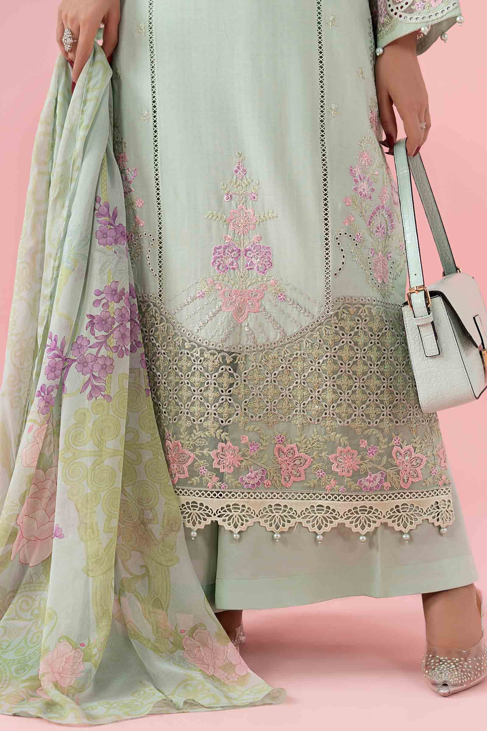 Maria B | Luxury Pret 25 | DW-EA25-05 by Maria B - Designer Dress - Type: Ladies Clothes - Available at Libayah - 100% Original