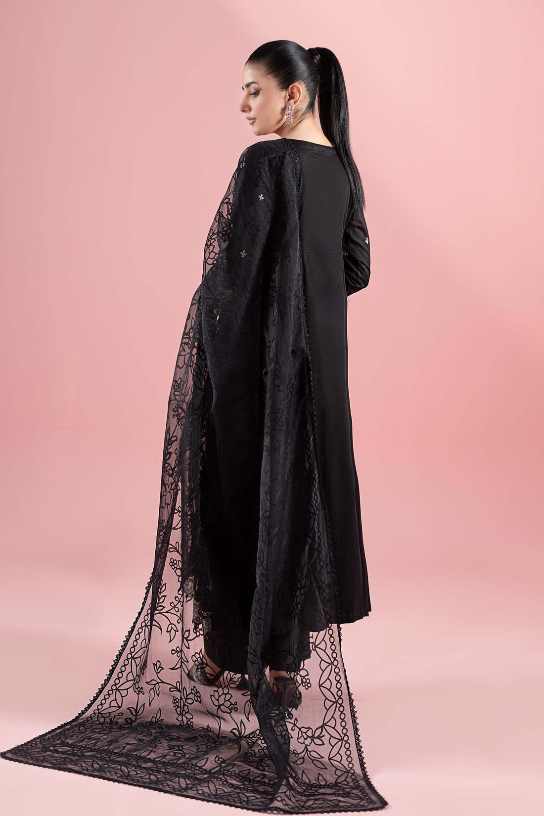 Maria B | Luxury Pret 25 | DW-EA25-08 by Maria B - Designer Dress - Type: Ladies Clothes - Available at Libayah - 100% Original