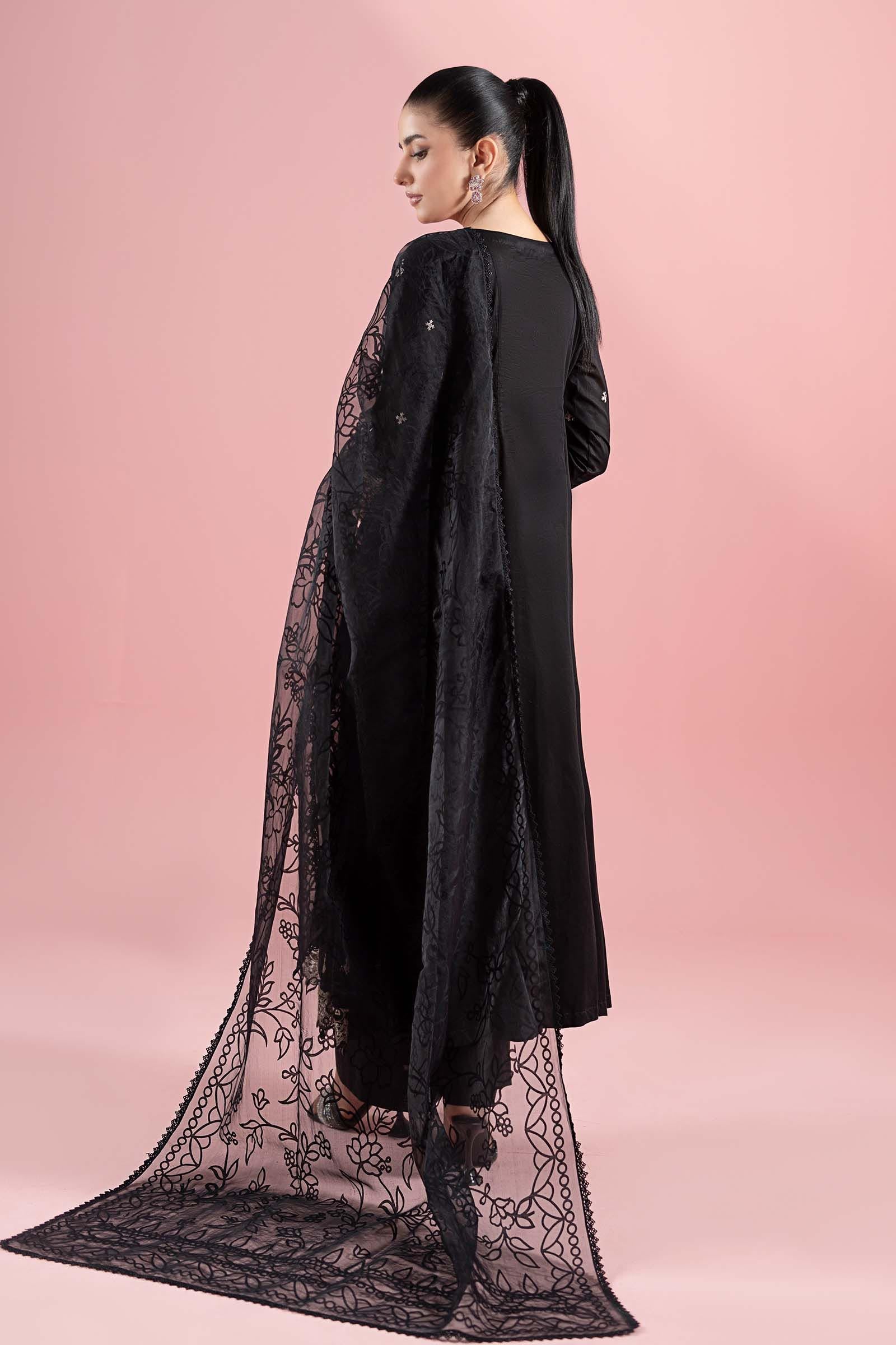 Maria B | Luxury Pret 25 | DW-EA25-08 by Maria B - Designer Dress - Type: Ladies Clothes - Available at Libayah - 100% Original