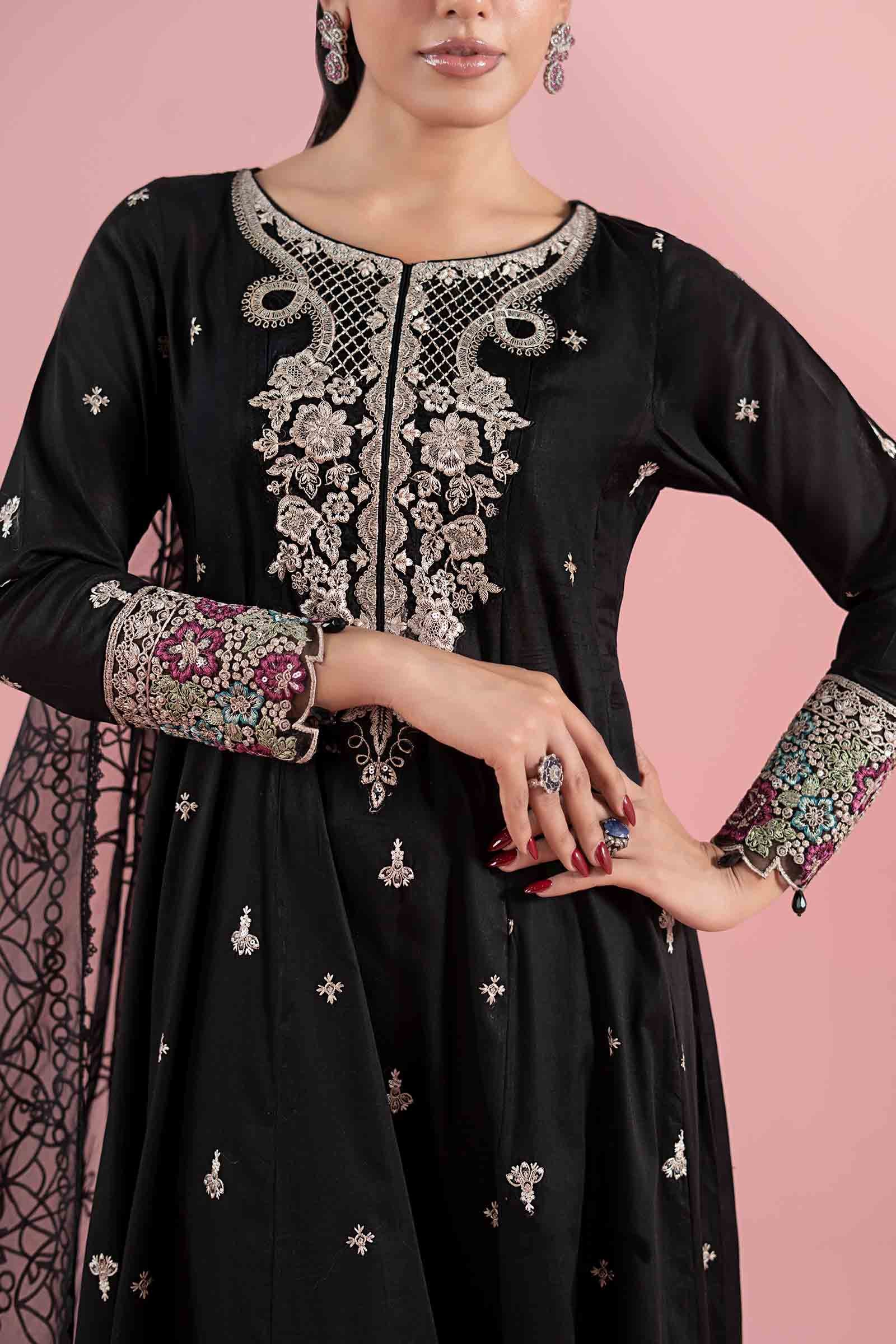 Maria B | Luxury Pret 25 | DW-EA25-08 by Maria B - Designer Dress - Type: Ladies Clothes - Available at Libayah - 100% Original
