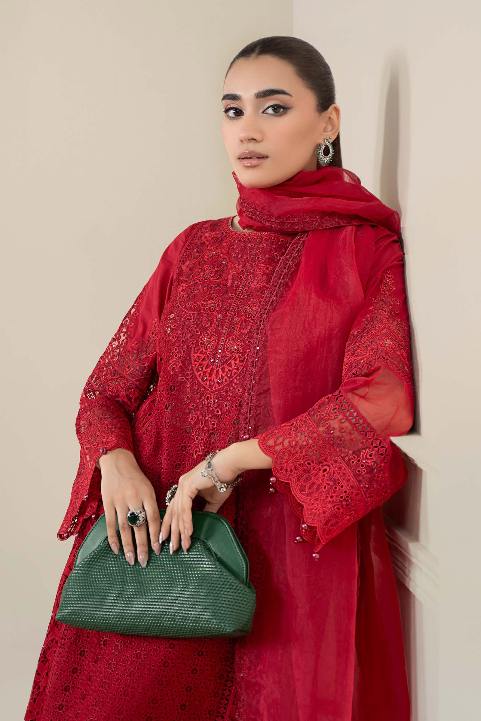 Maria B | Pre Fall 25 | Lawn Suit 16 by Maria B - Designer Dress  - Type : Ladies Clothes - Available at Libayah - 100% Original 