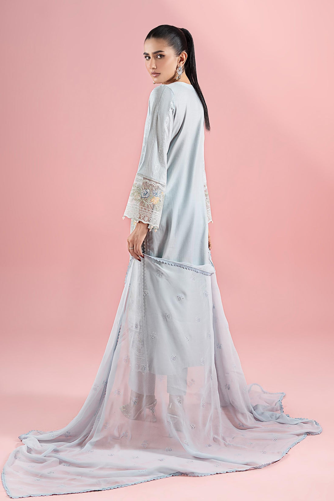 Maria B | Luxury Pret 25 | DW-EA25-25 by Maria B - Designer Dress - Type: Ladies Clothes - Available at Libayah - 100% Original
