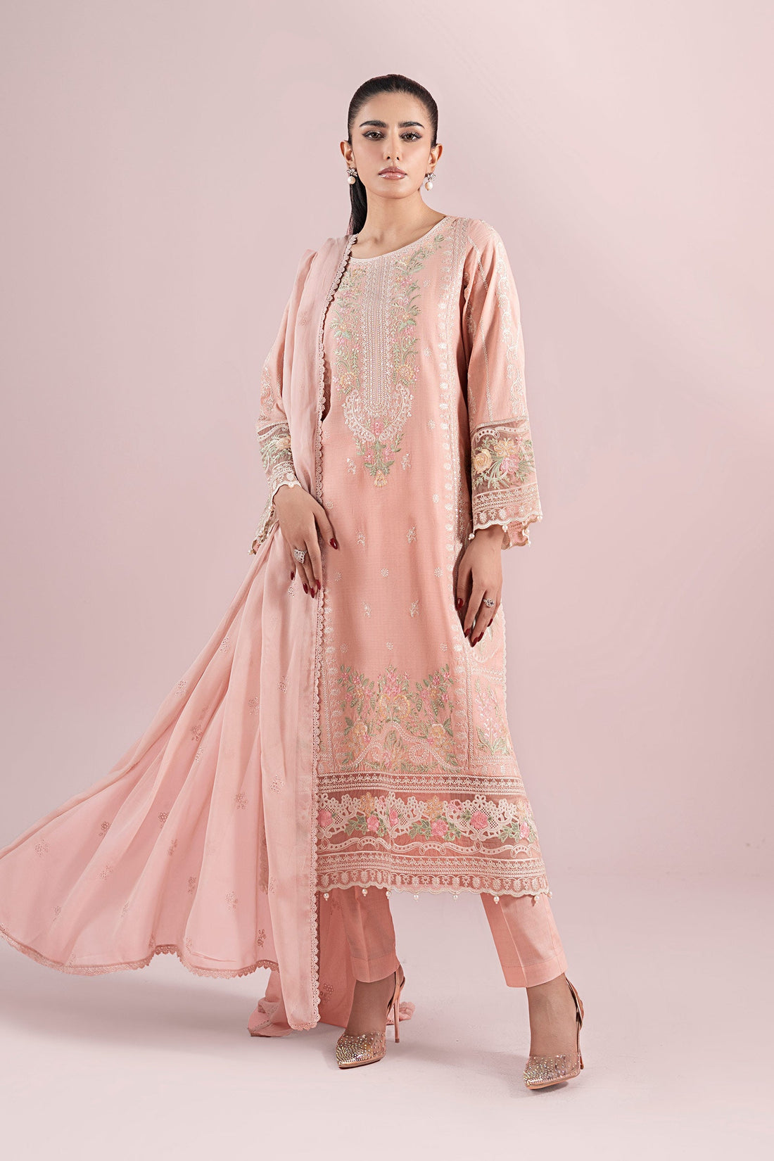 Maria B | Luxury Pret 25 | DW-EA25-25 by Maria B - Designer Dress - Type: Ladies Clothes - Available at Libayah - 100% Original