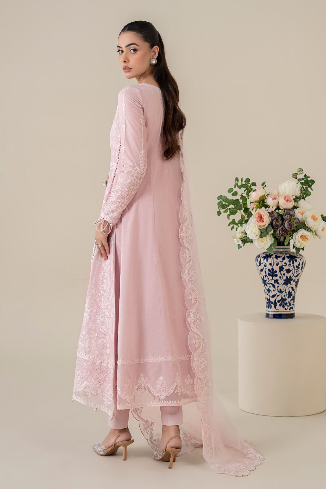 Maria B | Luxury Pret 25 | DW-EA25-39 by Maria B - Designer Dress - Type: Ladies Clothes - Available at Libayah - 100% Original