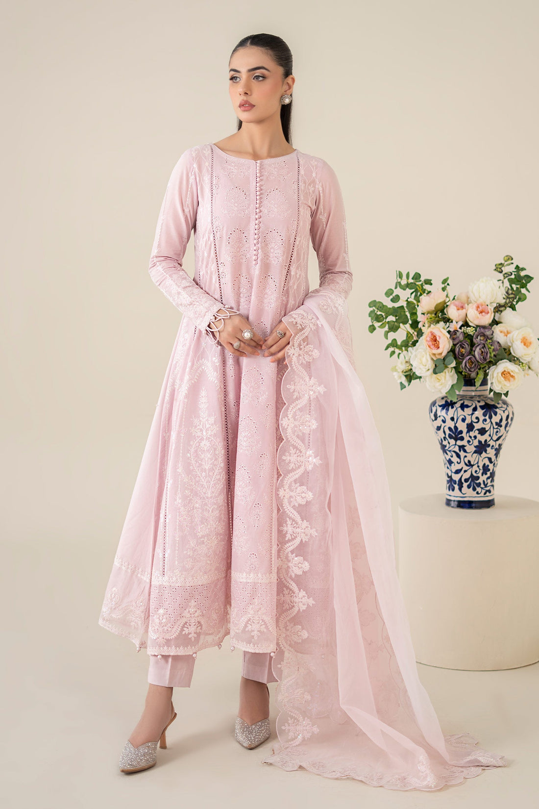 Maria B | Luxury Pret 25 | DW-EA25-39 by Maria B - Designer Dress - Type: Ladies Clothes - Available at Libayah - 100% Original