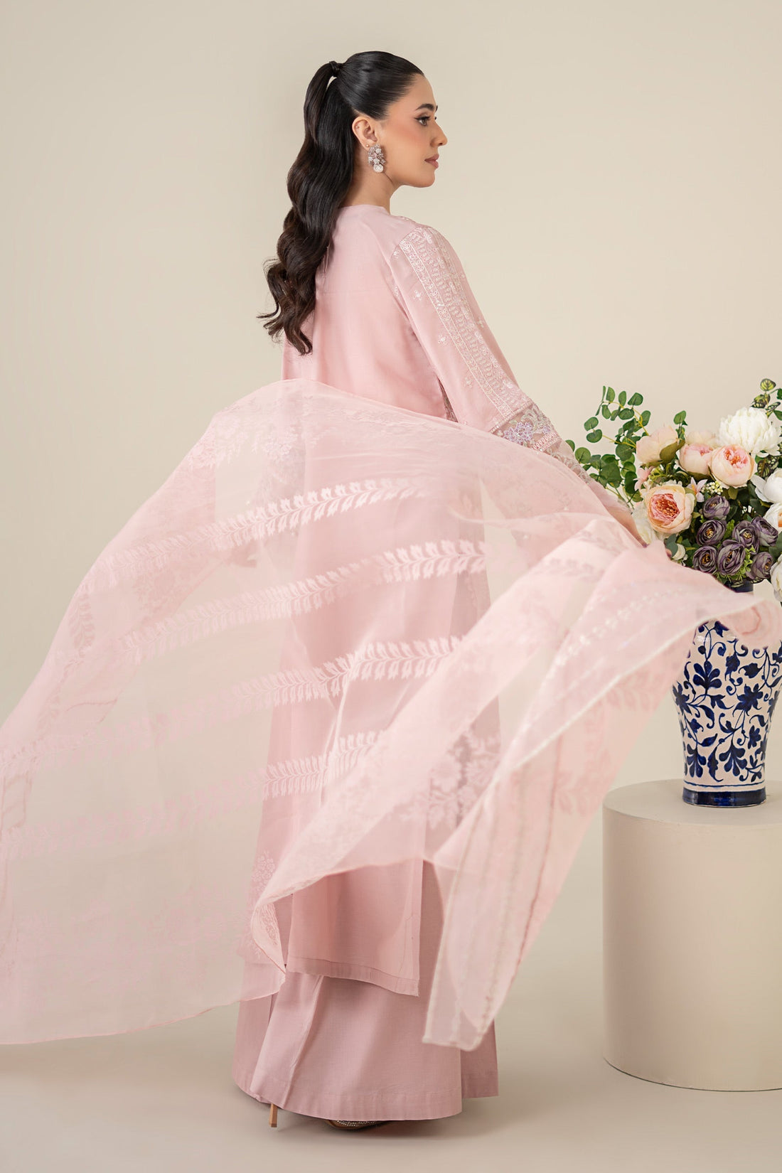 Maria B | Luxury Pret 25 | DW-EA25-57 by Maria B - Designer Dress - Type: Ladies Clothes - Available at Libayah - 100% Original