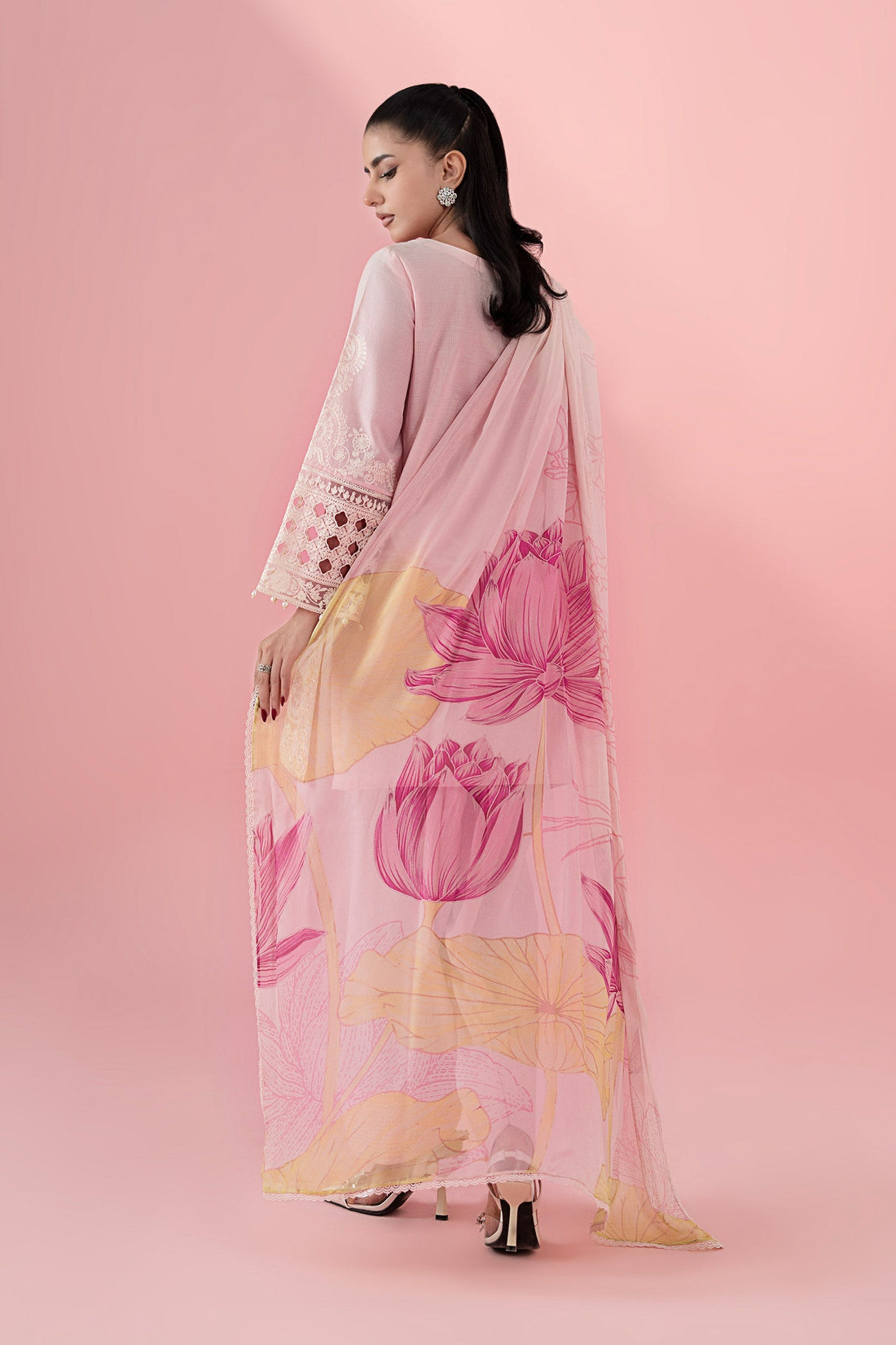 Maria B | Luxury Pret 25 | DW-EA25-66 by Maria B - Designer Dress - Type: Ladies Clothes - Available at Libayah - 100% Original