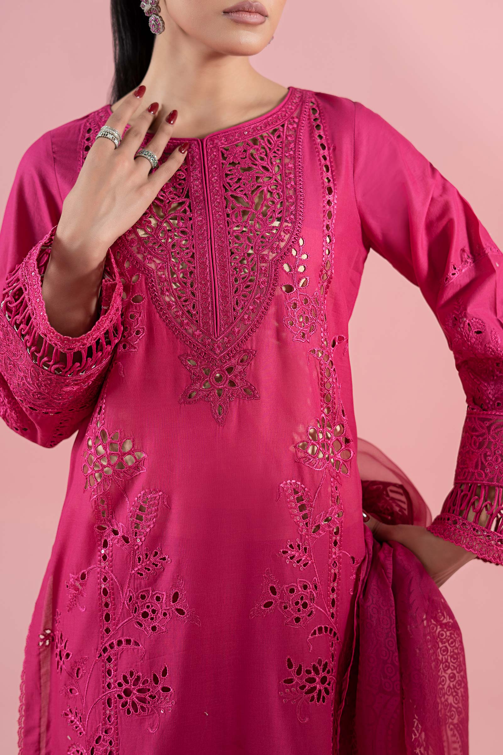 Maria B | Luxury Pret 25 | DW-EA25-74 by Maria B - Designer Dress - Type: Ladies Clothes - Available at Libayah - 100% Original