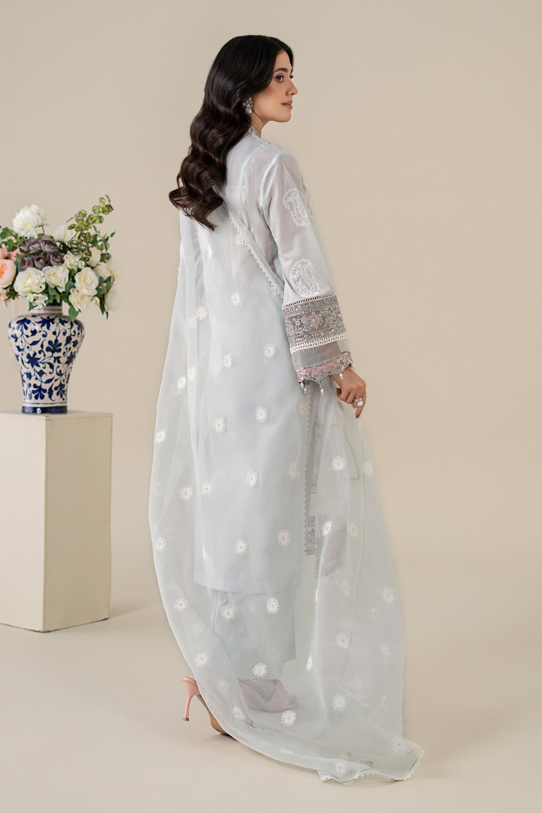 Maria B | Luxury Pret 25 | DW-EA25-86 by Maria B - Designer Dress - Type: Ladies Clothes - Available at Libayah - 100% Original