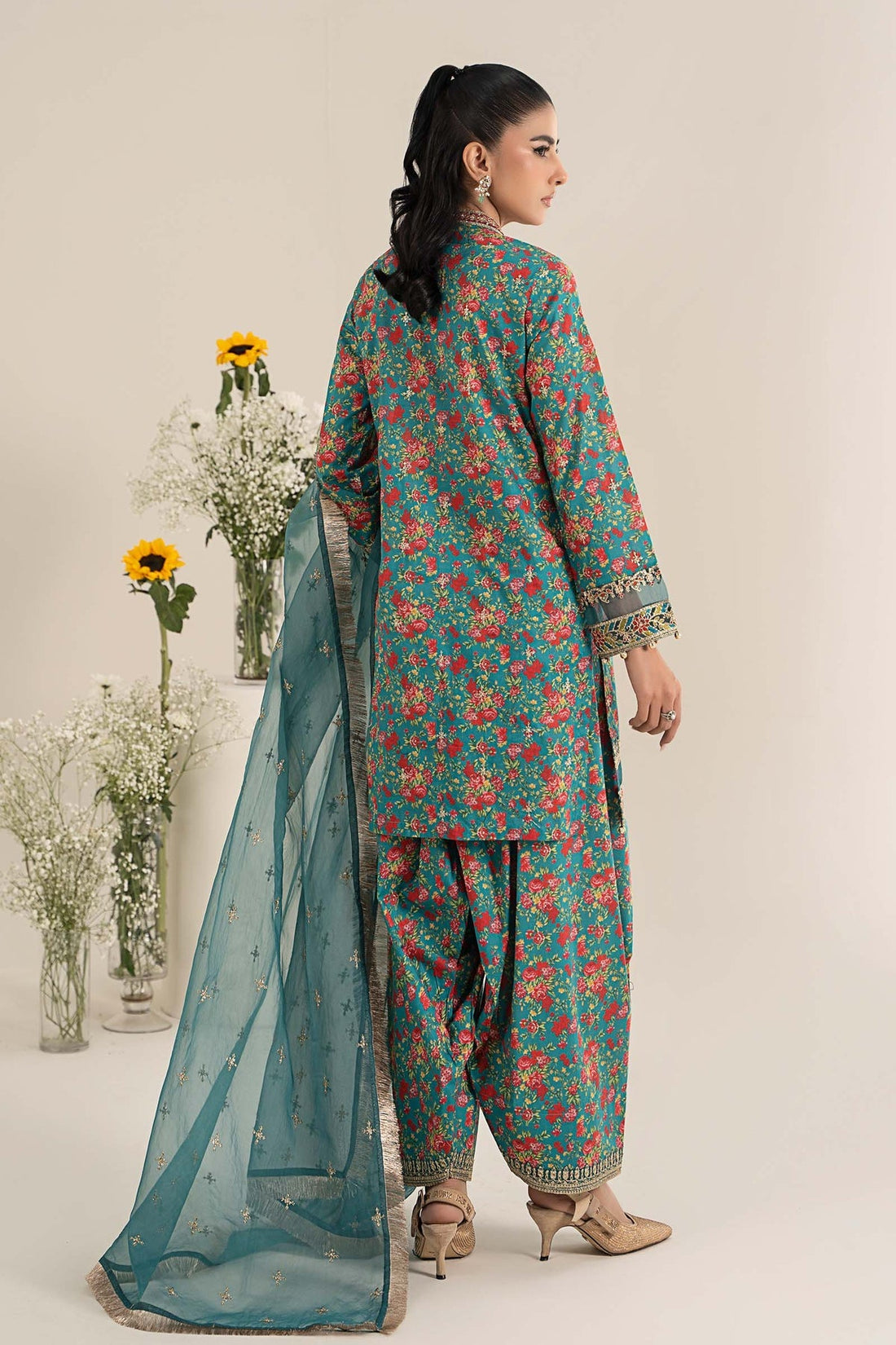 Maria B | Casual Pret 25 | DW-EF25-09 by Maria B - Designer Dress - Type: Ladies Clothes - Available at Libayah - 100% Original