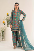 Maria B | Casual Pret 25 | DW-EF25-09 by Maria B - Designer Dress - Type: Ladies Clothes - Available at Libayah - 100% Original
