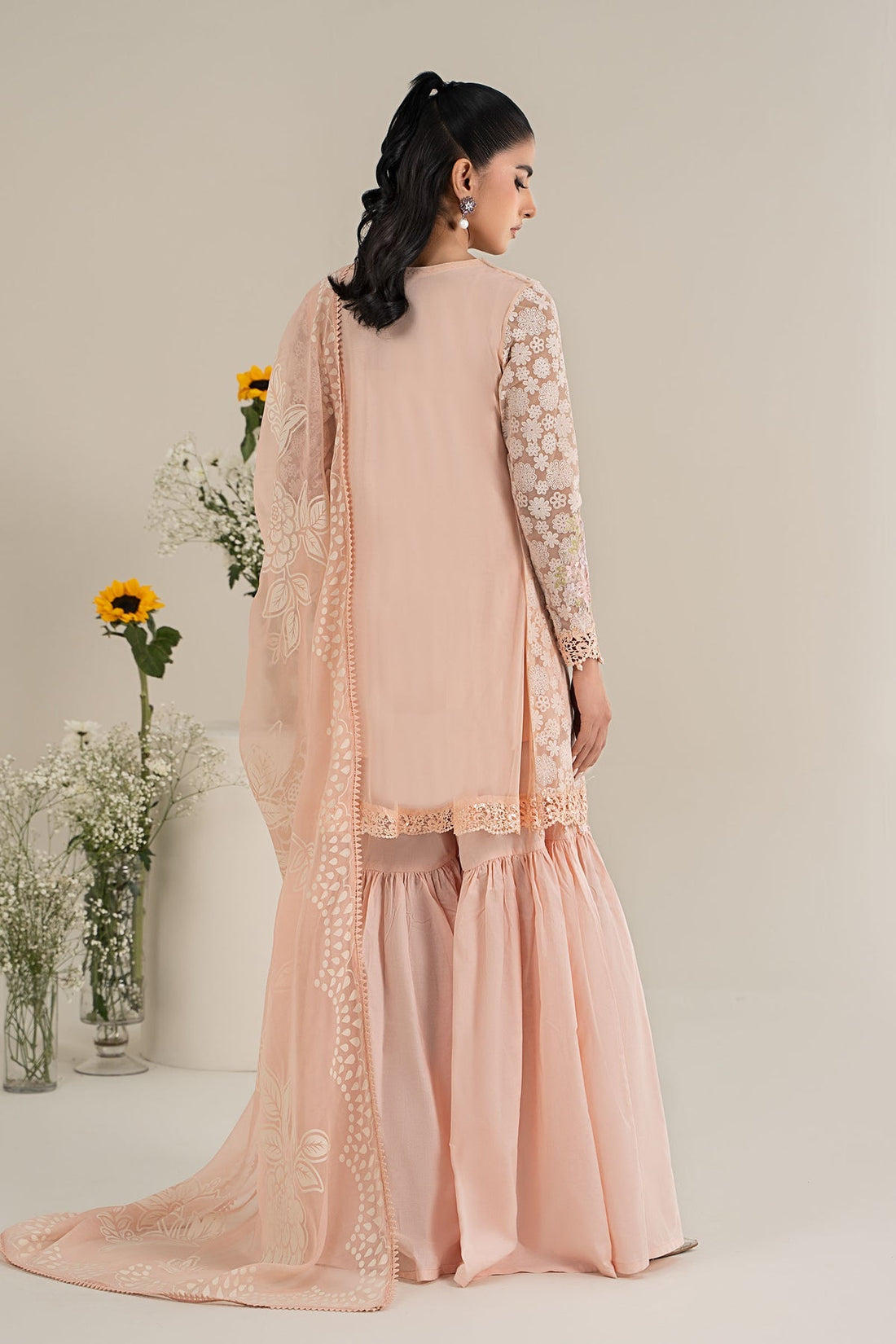Maria B | Casual Pret 25 | DW-EF25-100 by Maria B - Designer Dress - Type: Ladies Clothes - Available at Libayah - 100% Original