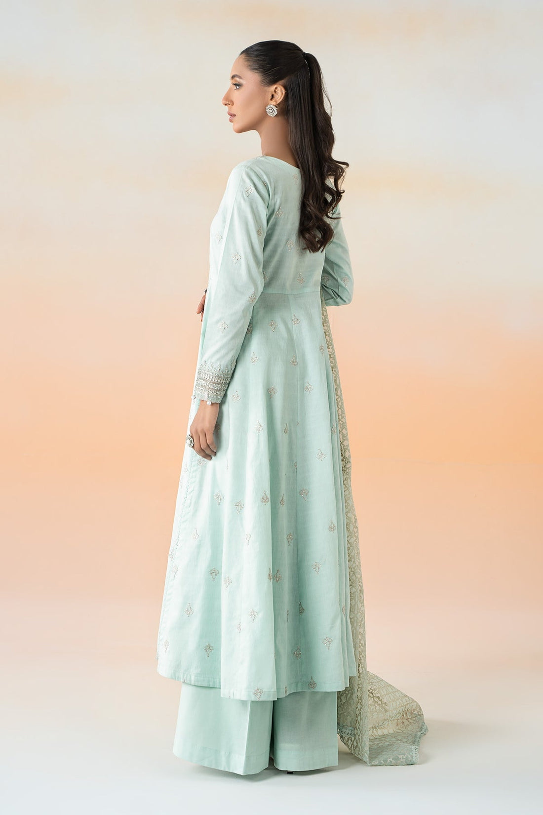Maria B | Casual Pret 25 | DW-EF25-30 by Maria B - Designer Dress - Type: Ladies Clothes - Available at Libayah - 100% Original