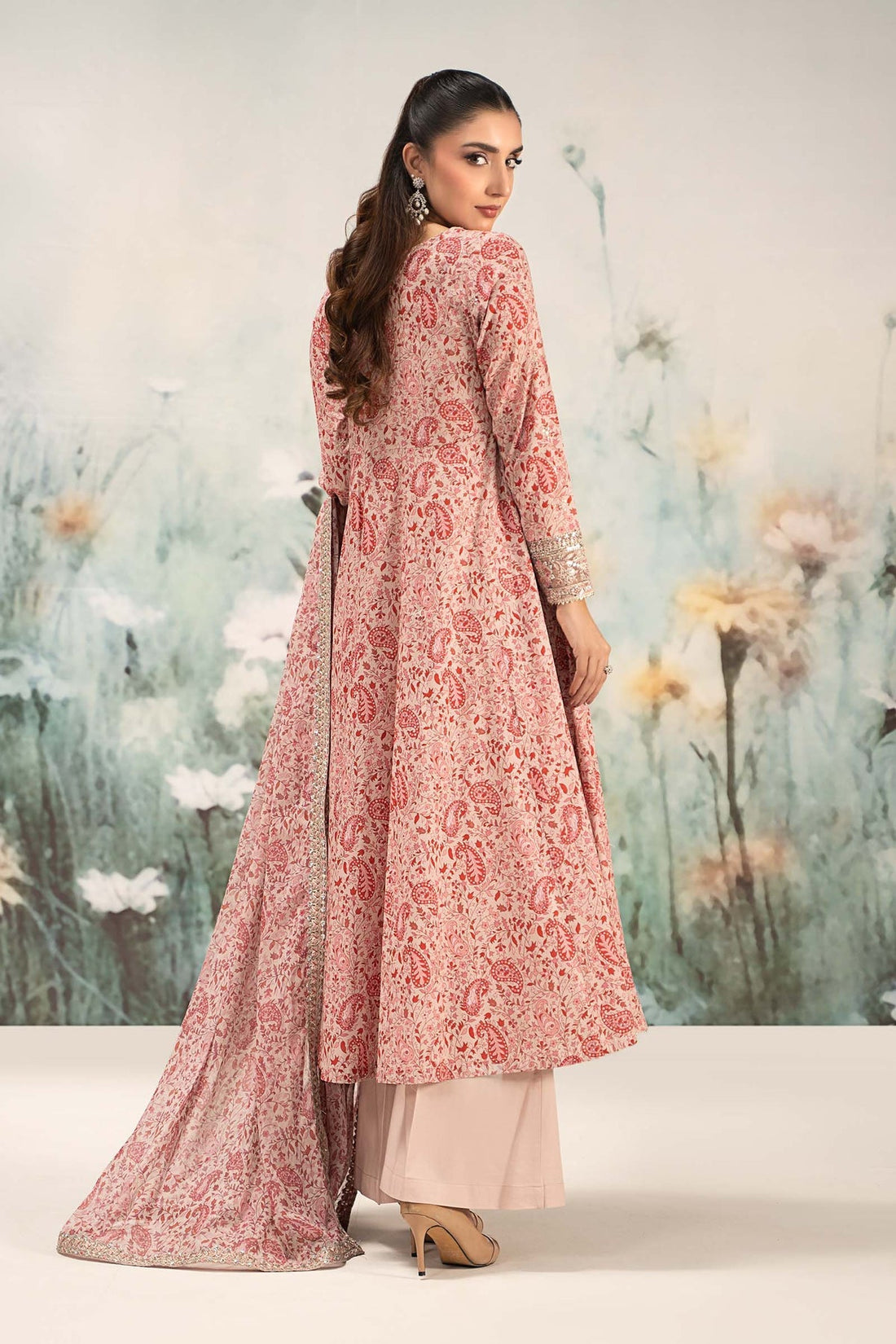 Maria B | Casual Pret 25 | DW-EF25-31 by Maria B - Designer Dress - Type: Ladies Clothes - Available at Libayah - 100% Original