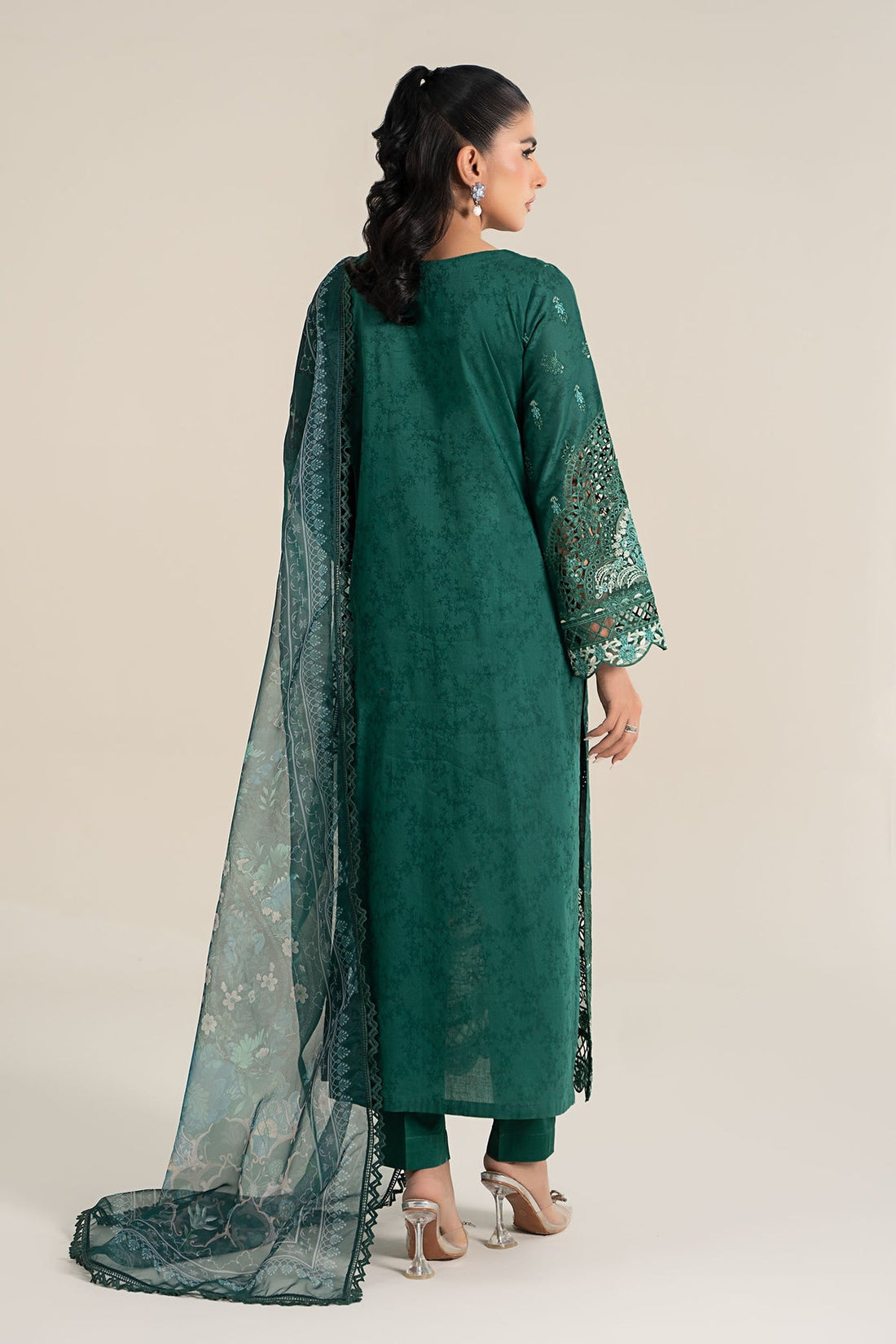 Maria B | Casual Pret 25 | DW-EF25-47 by Maria B - Designer Dress - Type: Ladies Clothes - Available at Libayah - 100% Original