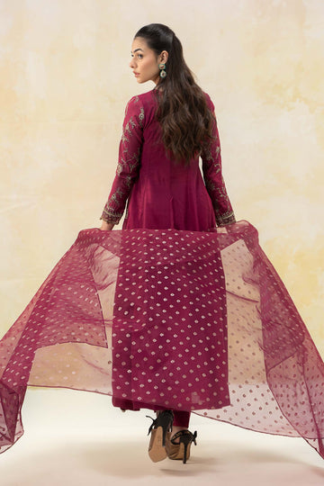 Maria B | Luxury Pret 25 | DW-EF25-78 by Maria B - Designer Dress - Type: Ladies Clothes - Available at Libayah - 100% Original