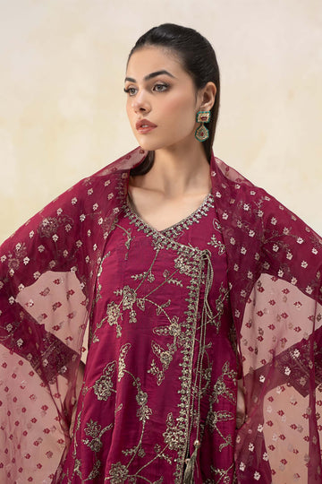 Maria B | Luxury Pret 25 | DW-EF25-78 by Maria B - Designer Dress - Type: Ladies Clothes - Available at Libayah - 100% Original