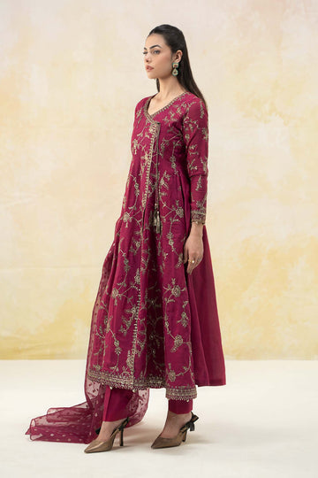 Maria B | Luxury Pret 25 | DW-EF25-78 by Maria B - Designer Dress - Type: Ladies Clothes - Available at Libayah - 100% Original