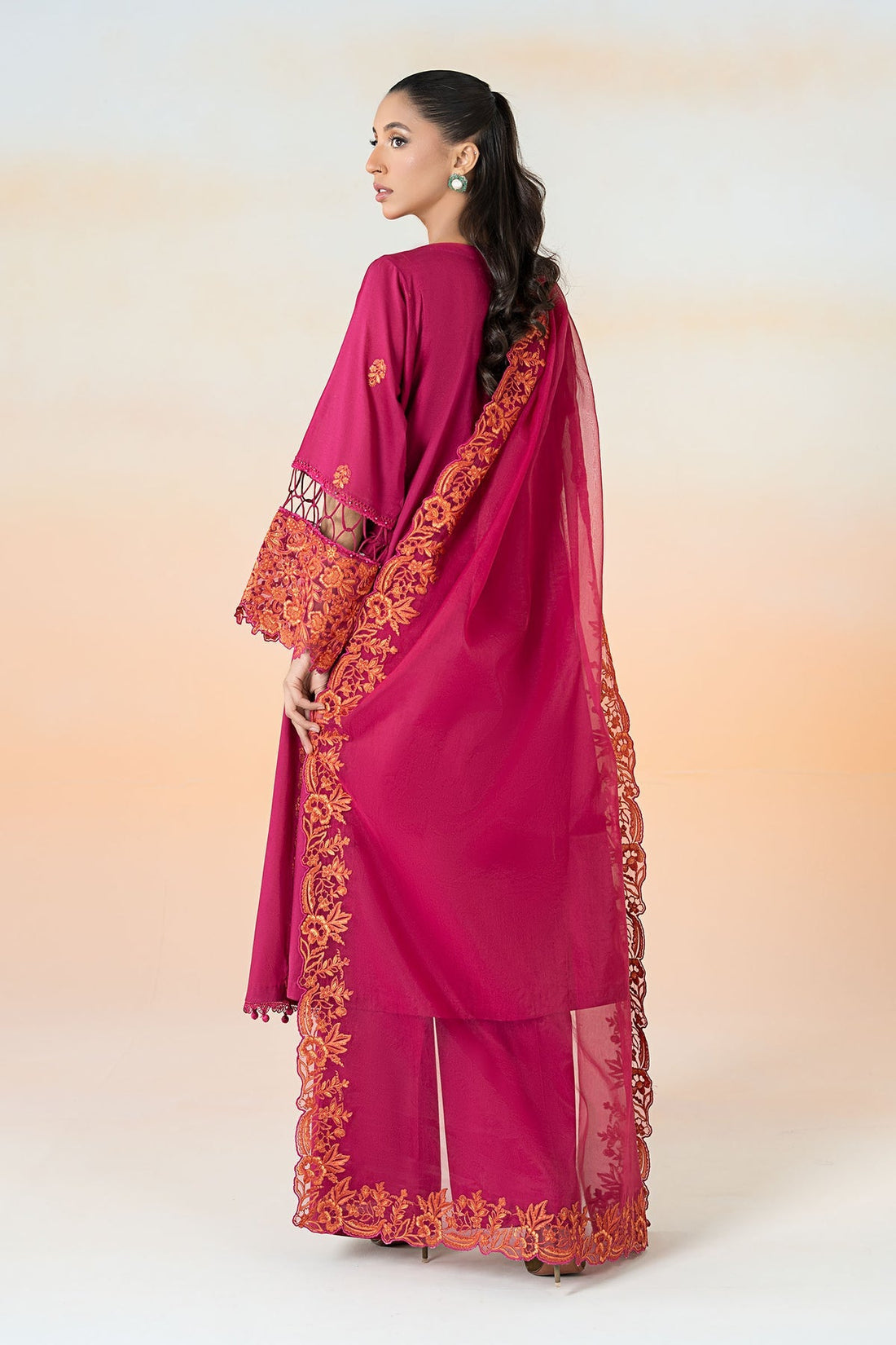 Maria B | Casual Pret 25 | DW-EF25-95 by Maria B - Designer Dress - Type: Ladies Clothes - Available at Libayah - 100% Original