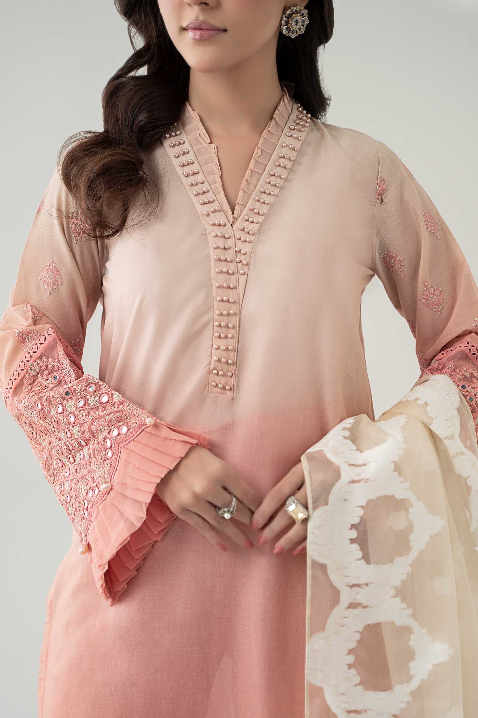 Maria B | Luxury Pret 25 | DW-EF23-41 by Maria B - Designer Dress - Type: Ladies Clothes - Available at Libayah - 100% Original