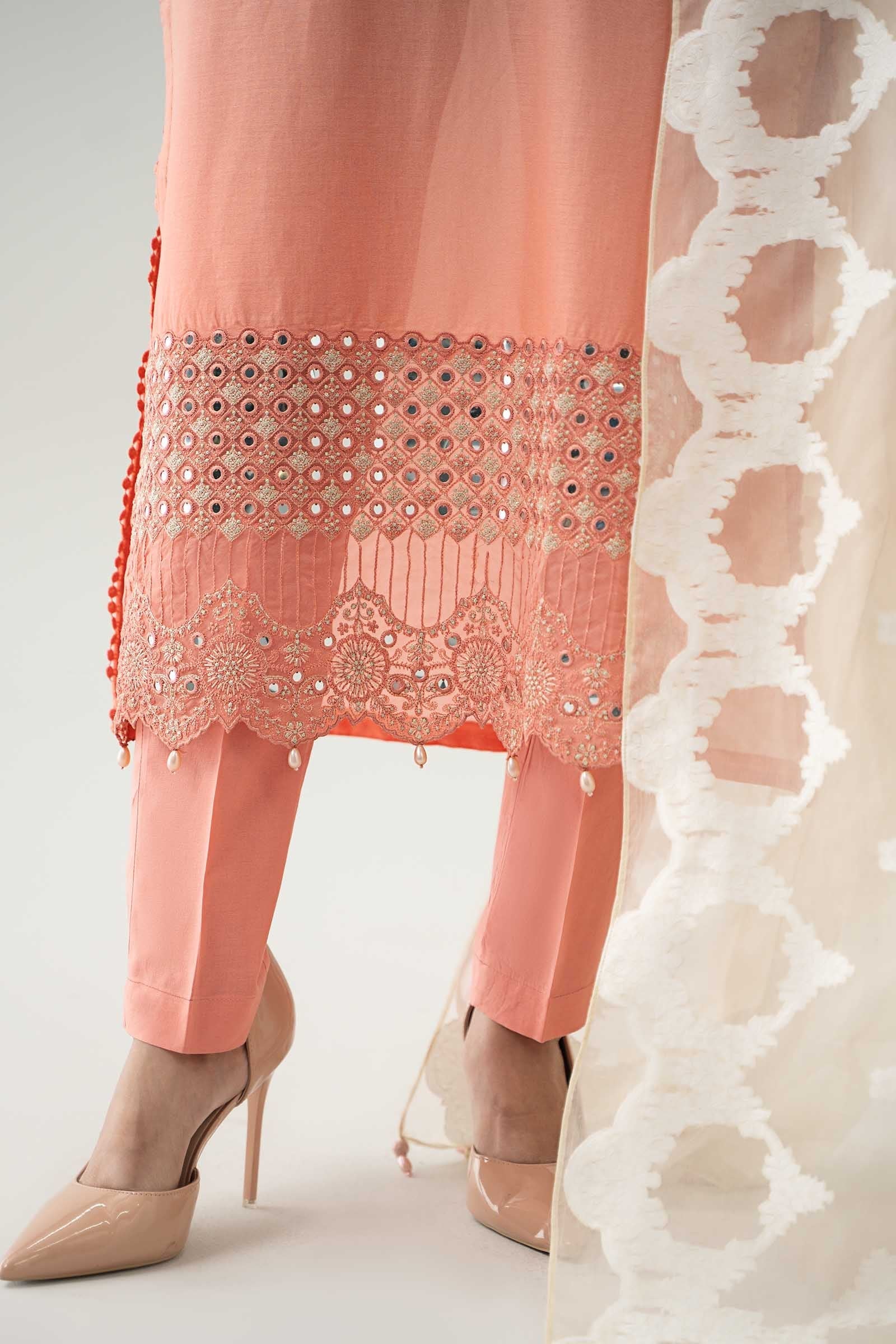 Maria B | Luxury Pret 25 | DW-EF23-41 by Maria B - Designer Dress - Type: Ladies Clothes - Available at Libayah - 100% Original