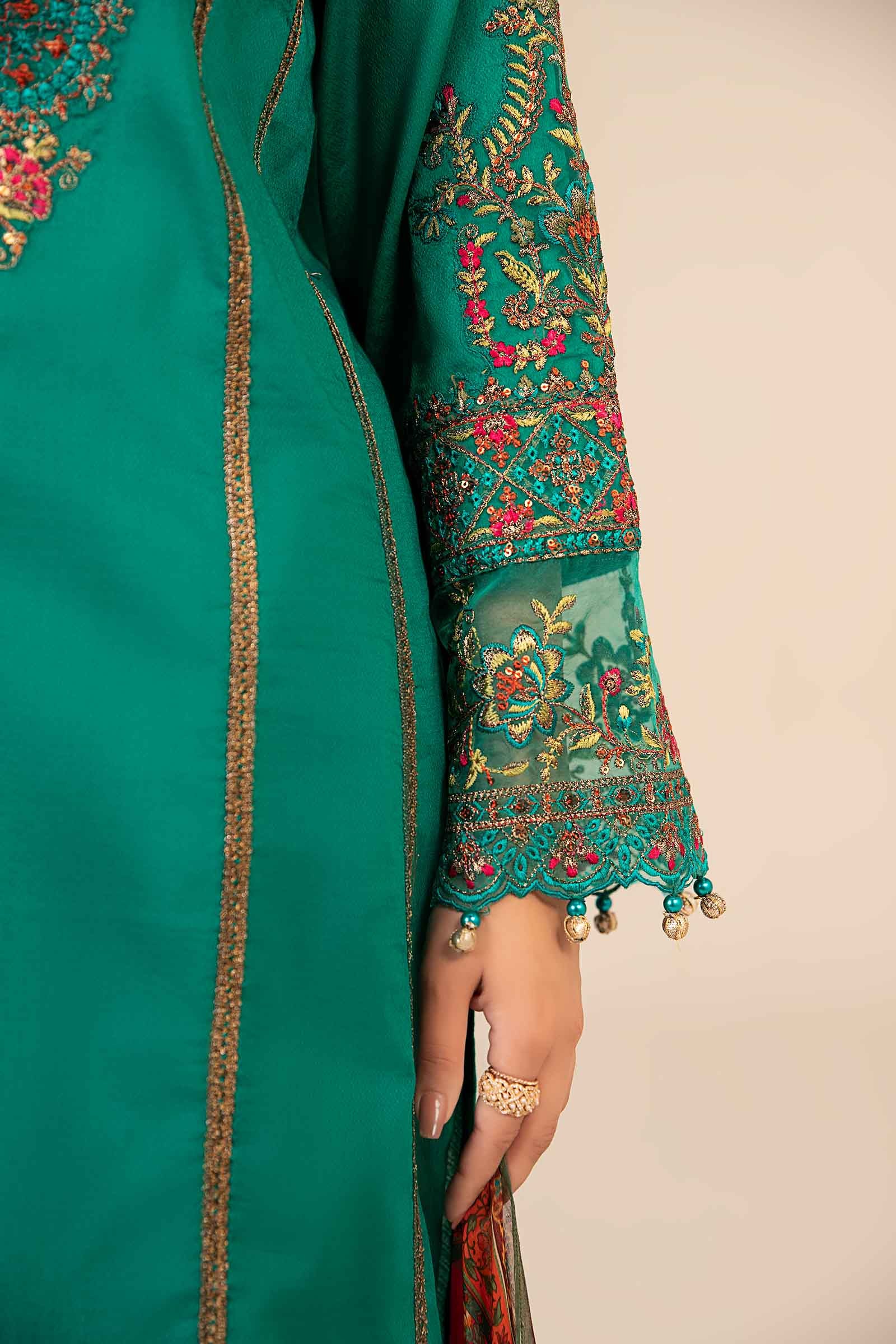 Maria B | Luxury Pret 25 | DW-EF25-06 by Maria B - Designer Dress - Type: Ladies Clothes - Available at Libayah - 100% Original